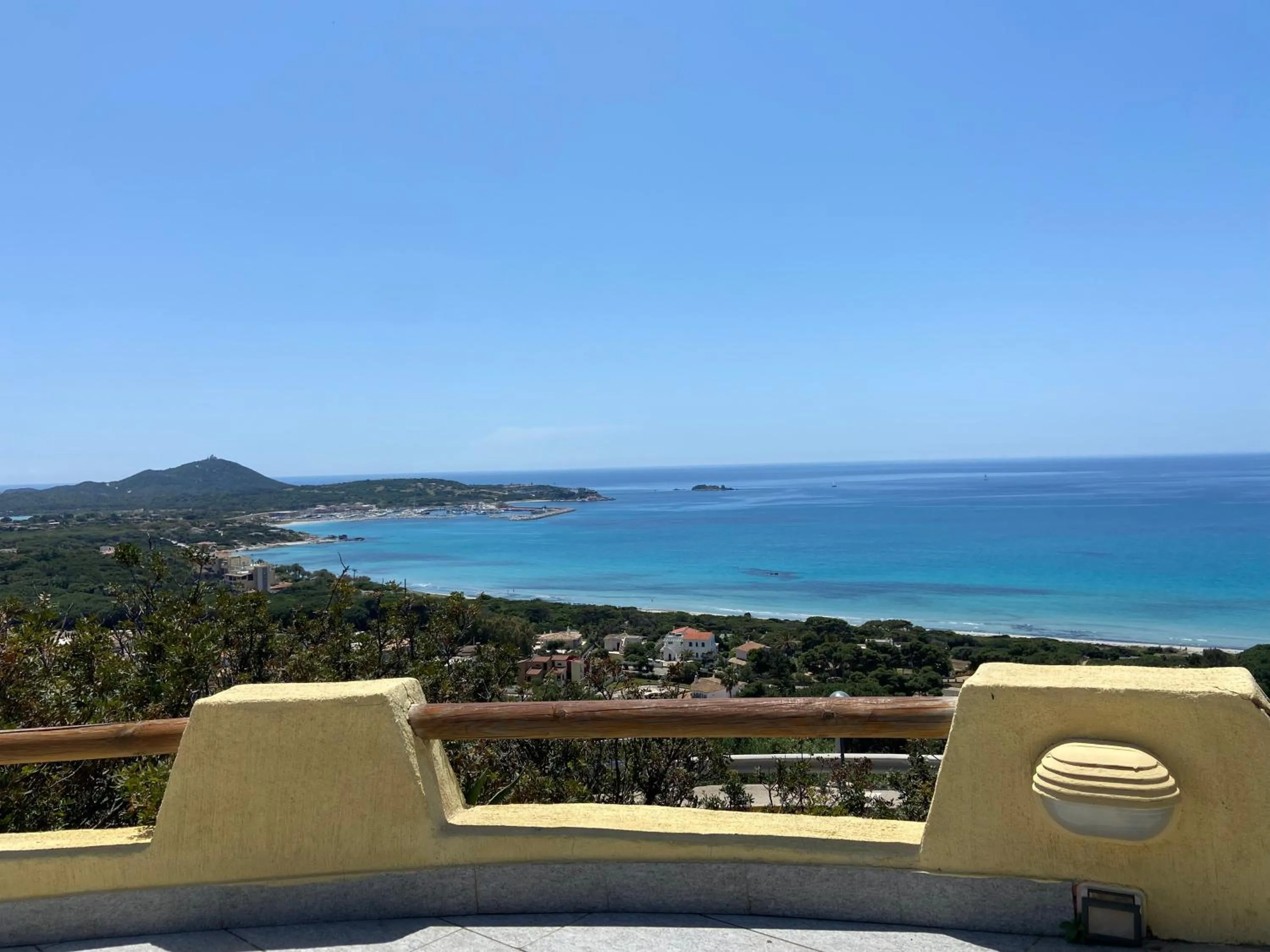 Solarium in Casa panoramica Villasimius