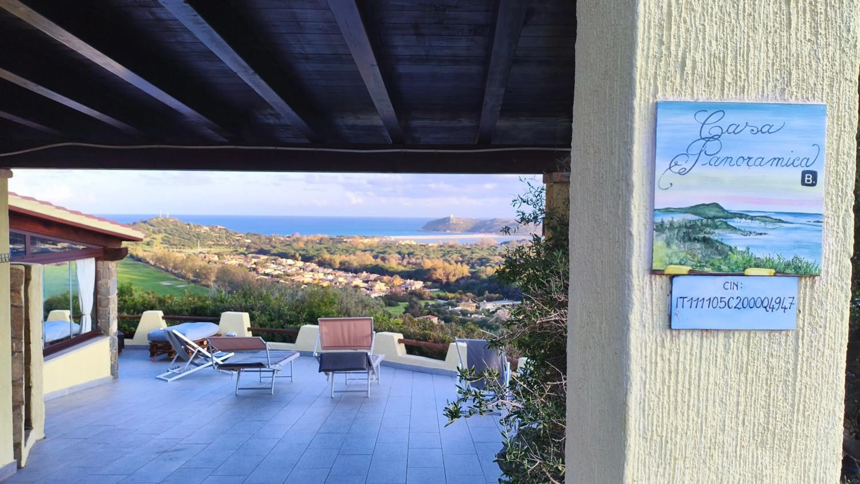 Natural landscape in Casa panoramica Villasimius