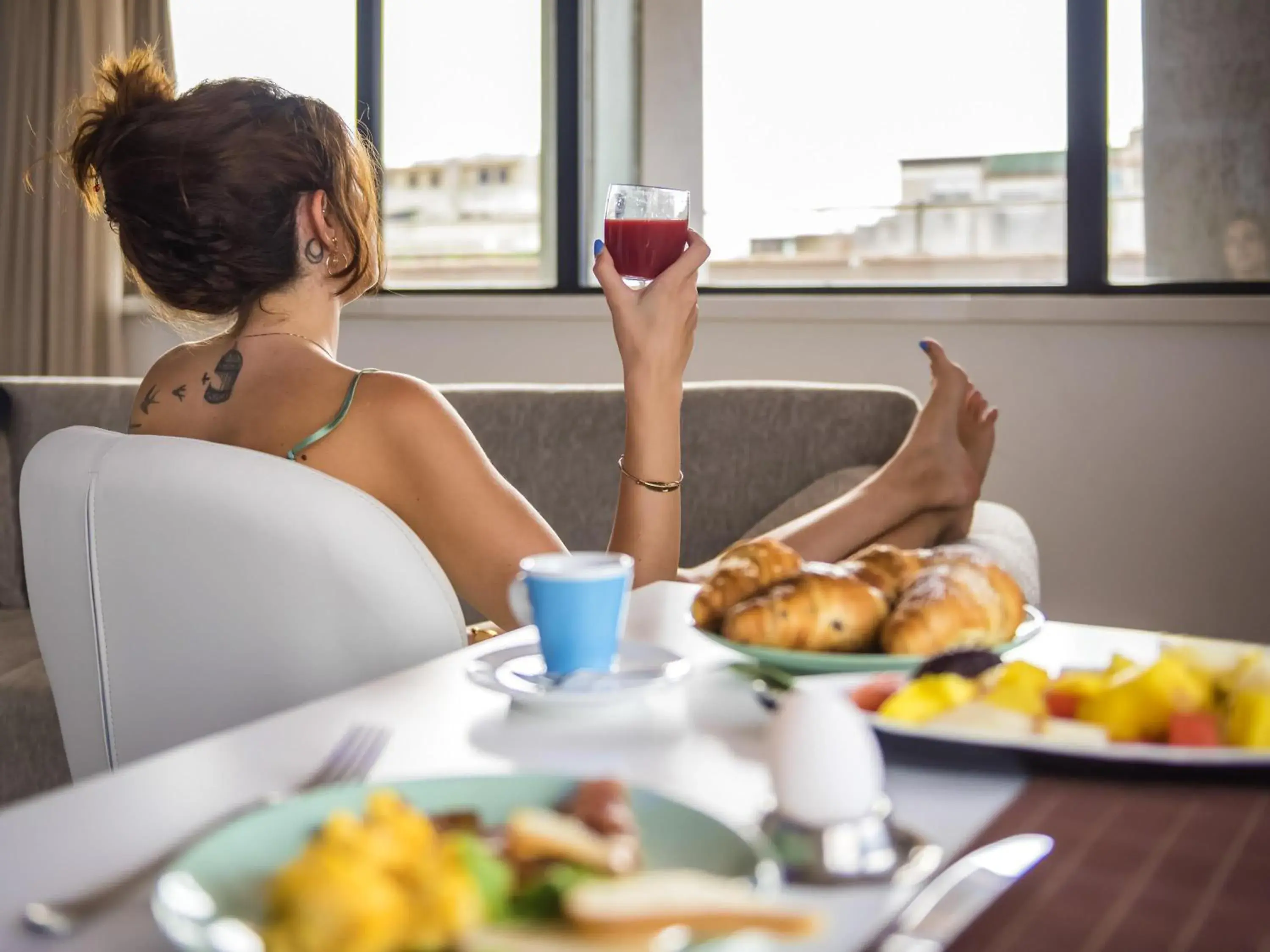 Bedroom in Cristal Hotel Palermo Bedroom in Cristal Hotel Palermo