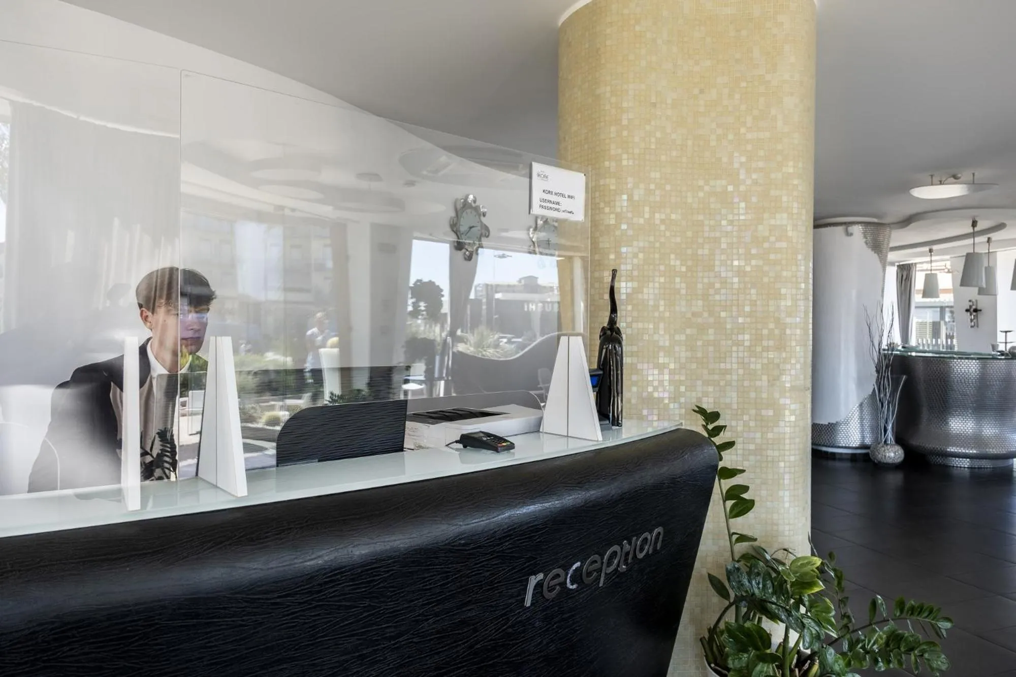 Lobby or reception in Hotel Kore