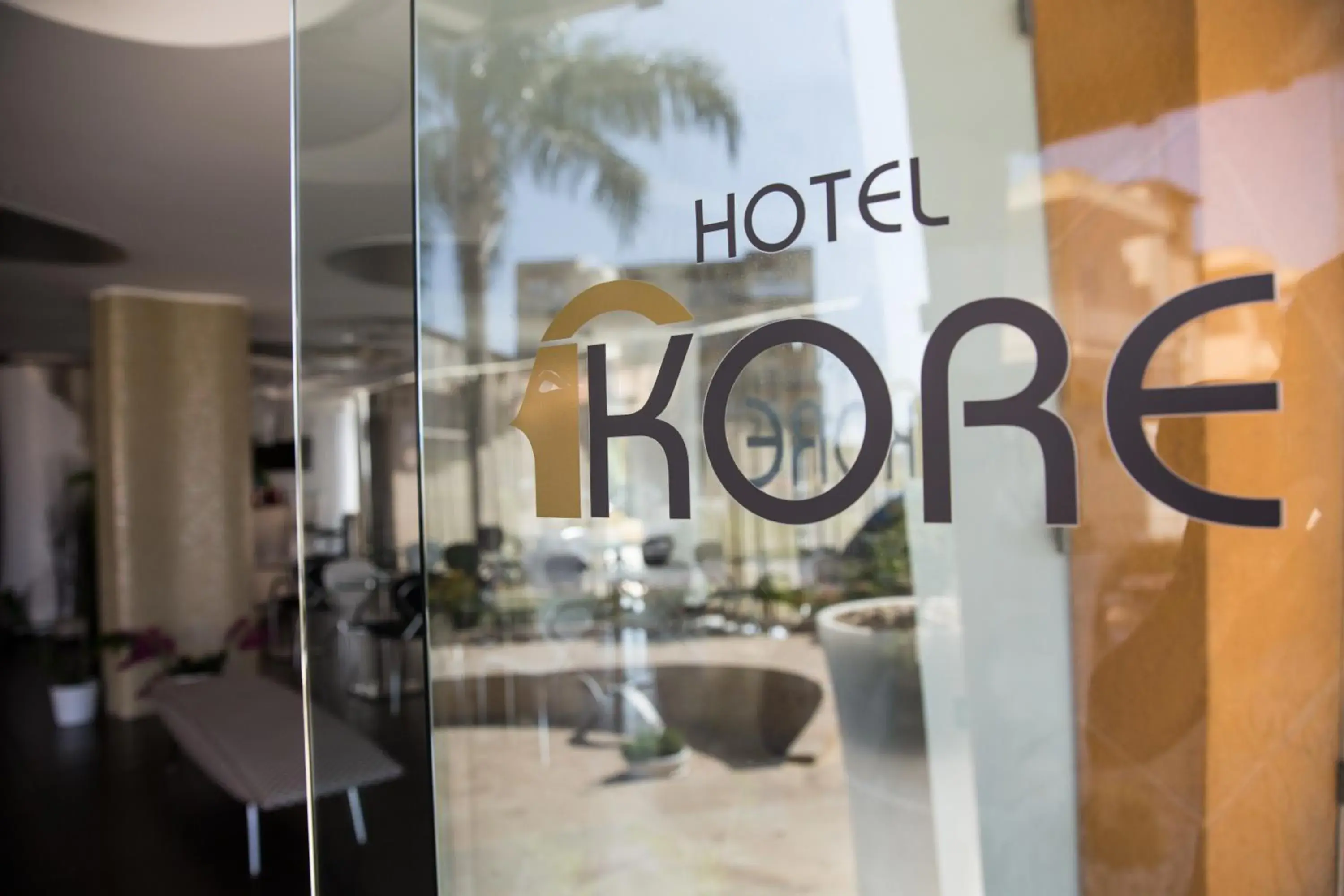 Property logo or sign in Hotel Kore
