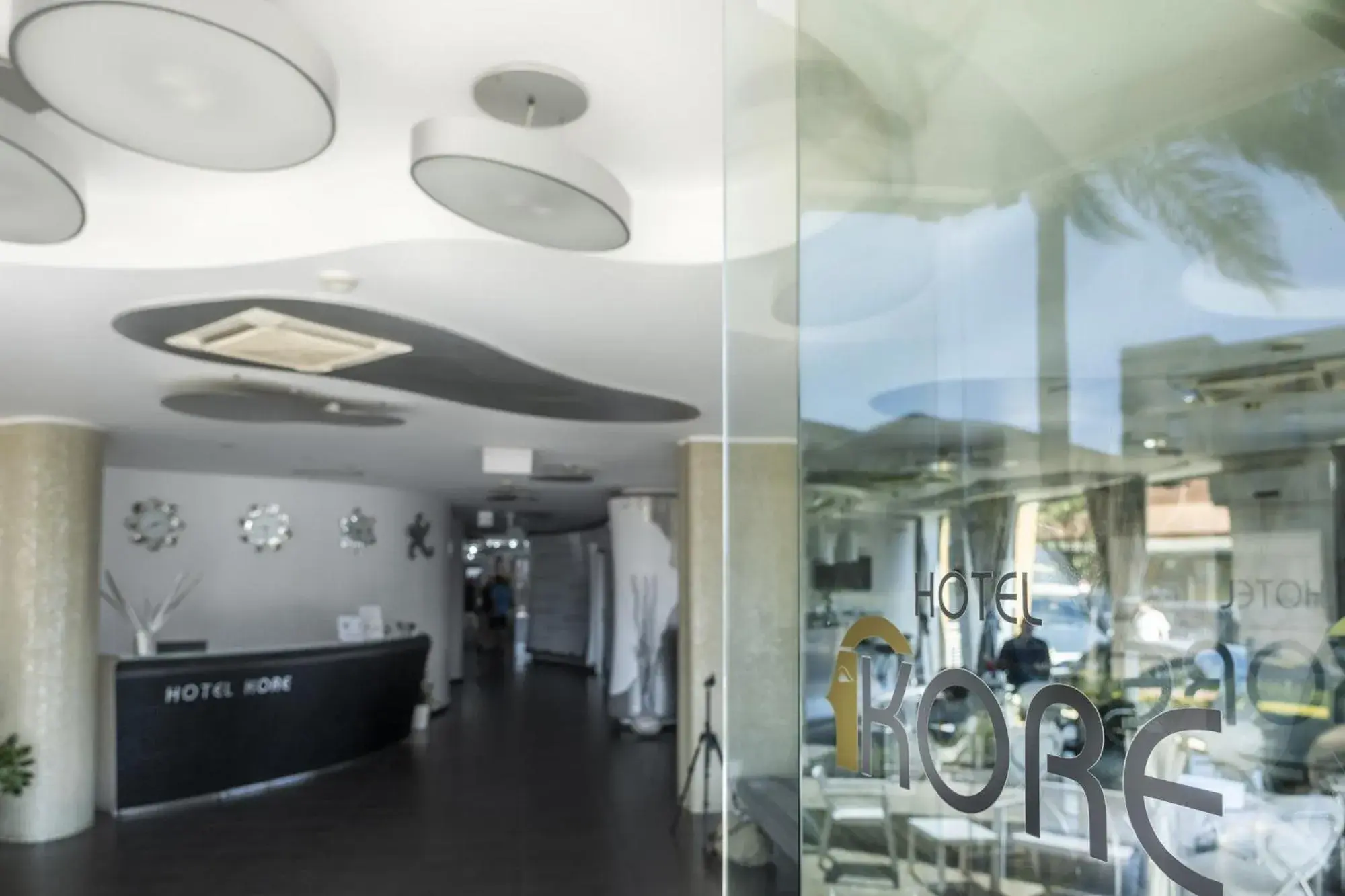 Lobby or reception in Hotel Kore Lobby or reception in Hotel Kore