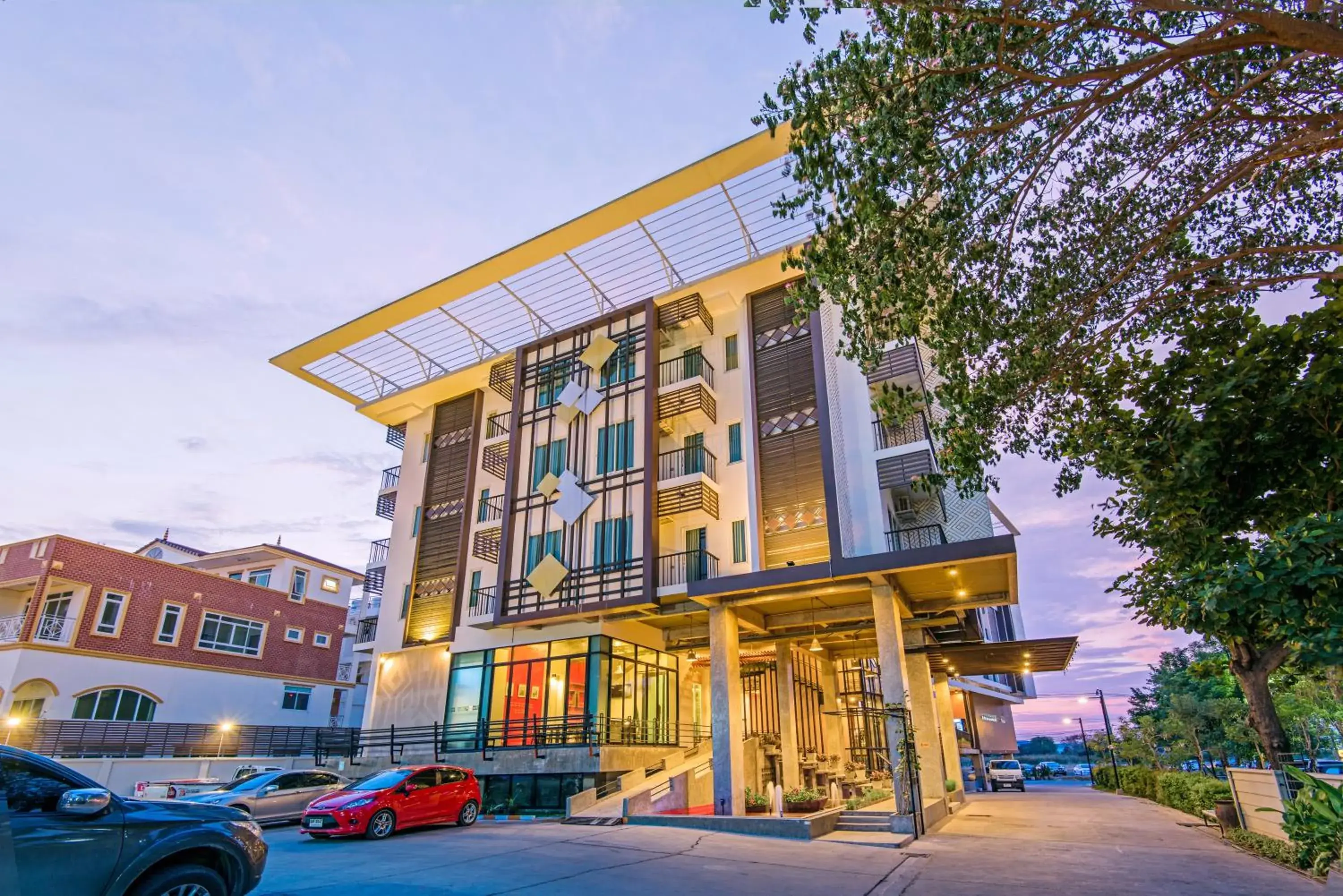 Facade/entrance in Korapura Resort Facade/entrance in Korapura Resort