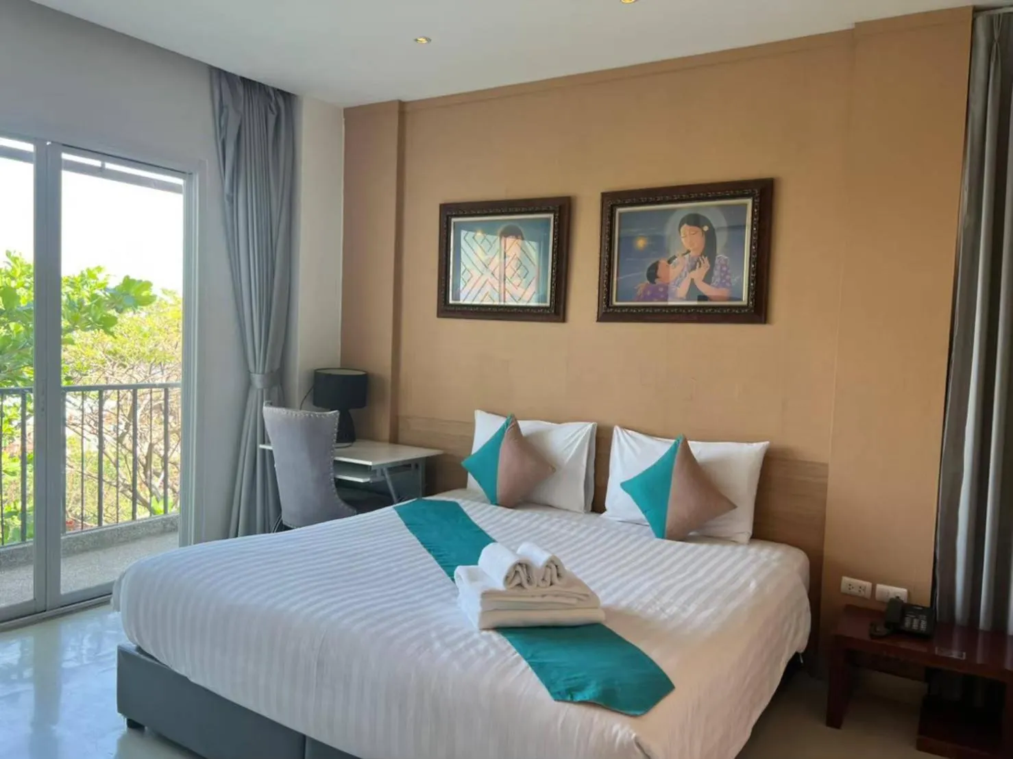 Bed in Korapura Resort