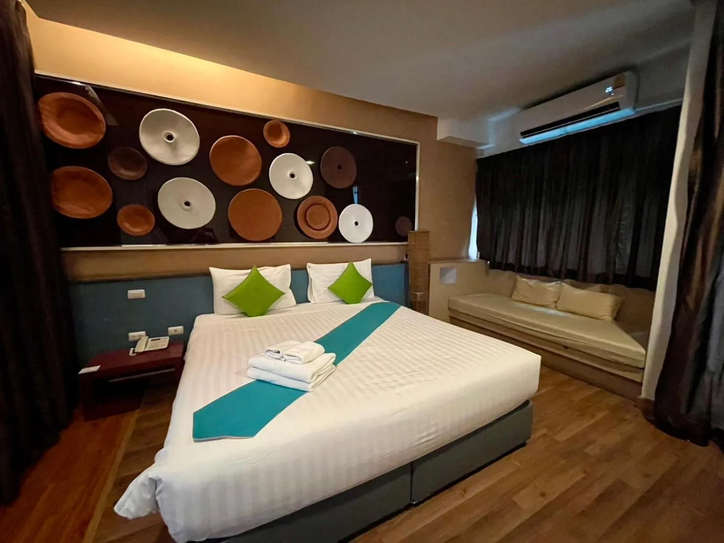 Bed in Korapura Resort