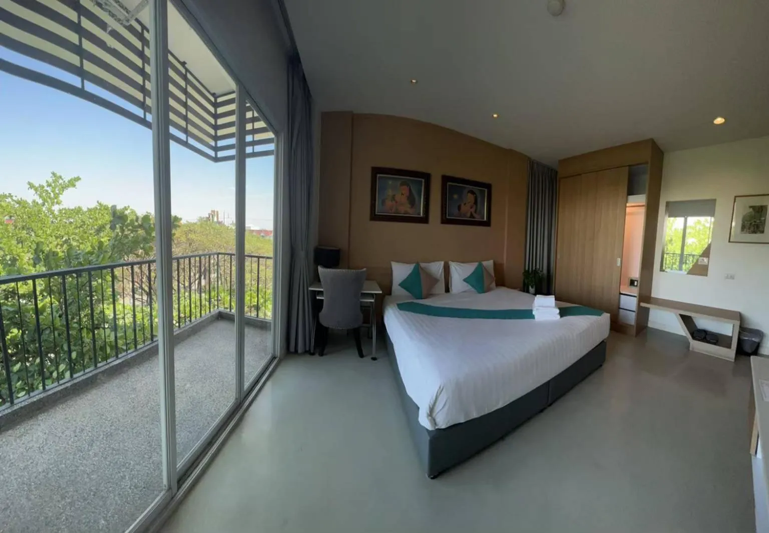 Bed in Korapura Resort