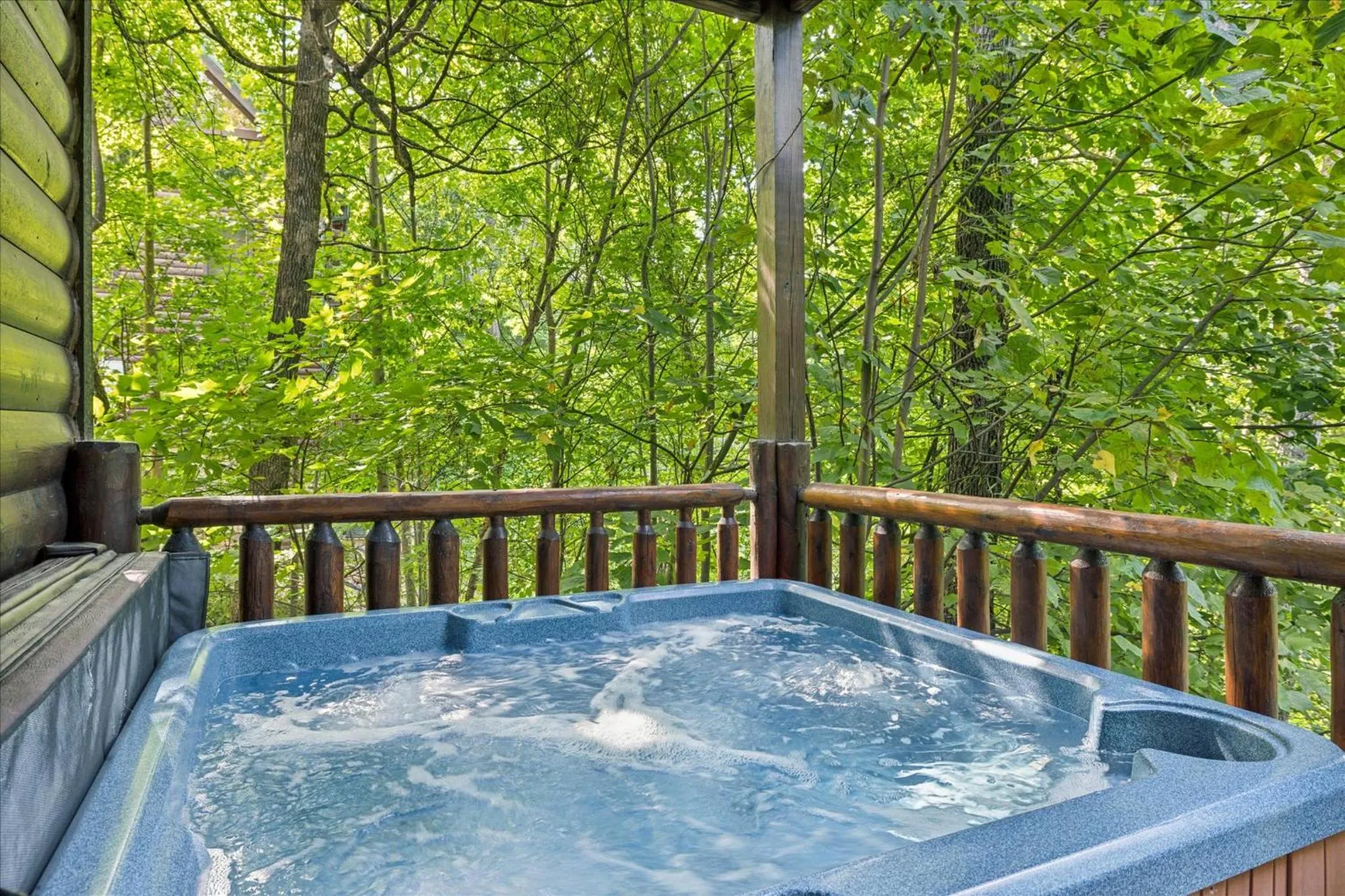 Natural landscape in Sleepy Willow Cabin