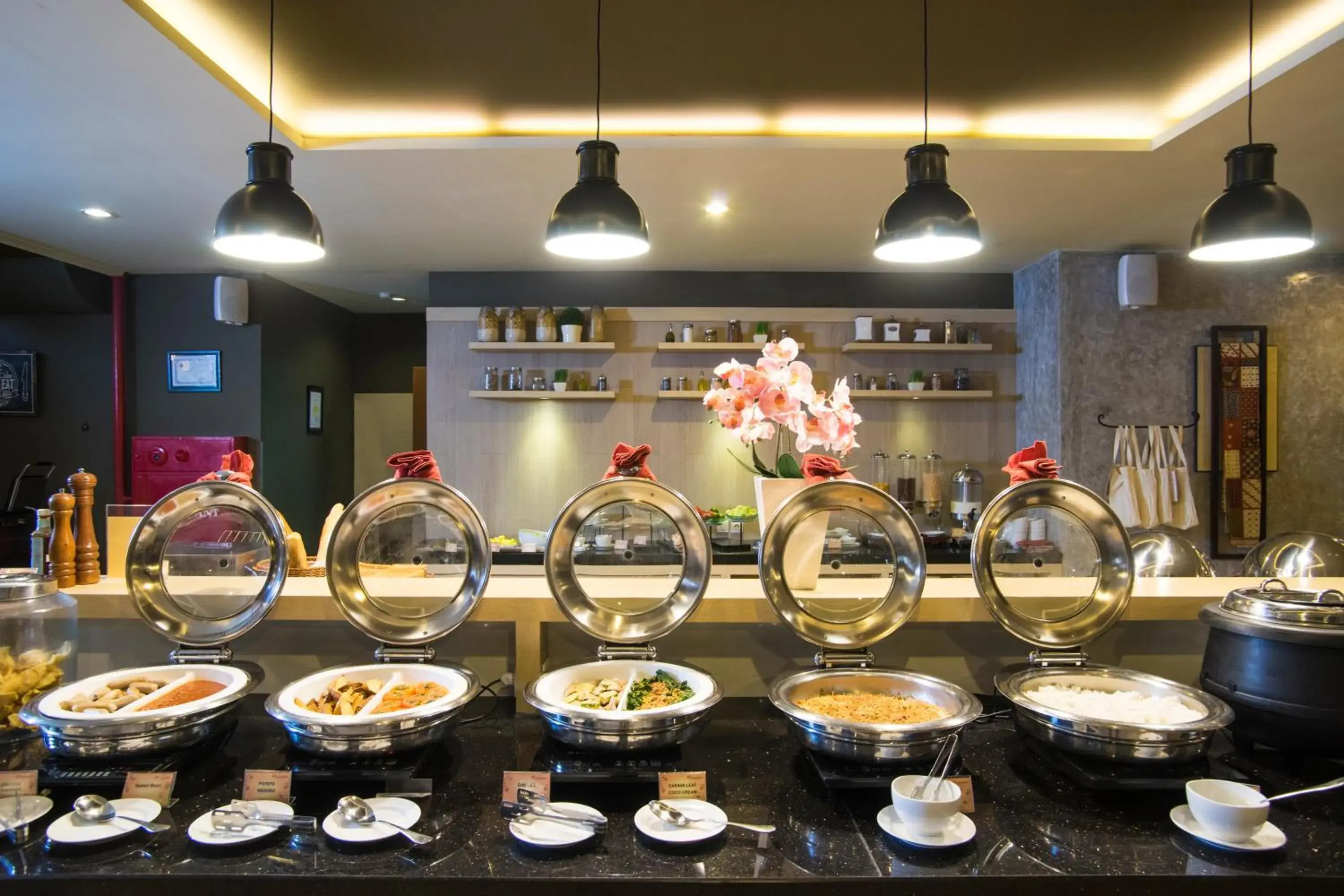 Buffet breakfast in Swiss-Belinn Legian Buffet breakfast in Swiss-Belinn Legian