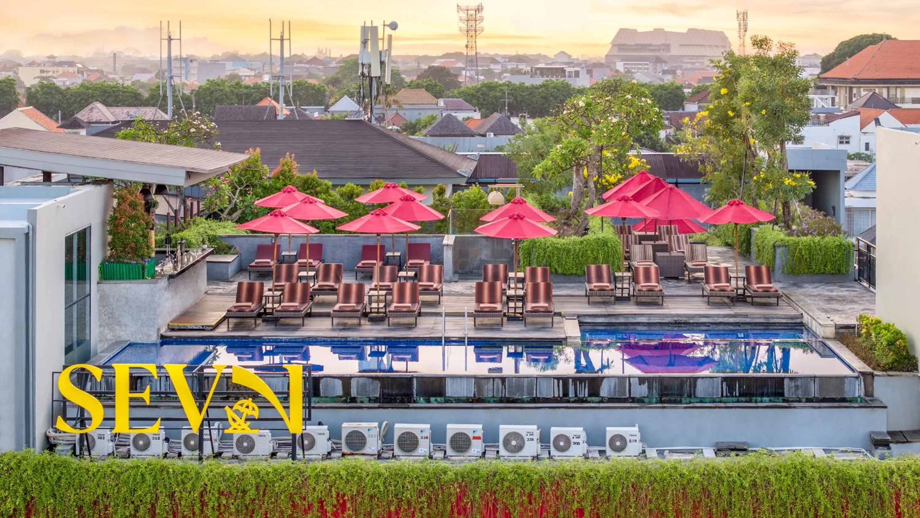 View (from property/room) in Sevn Legian