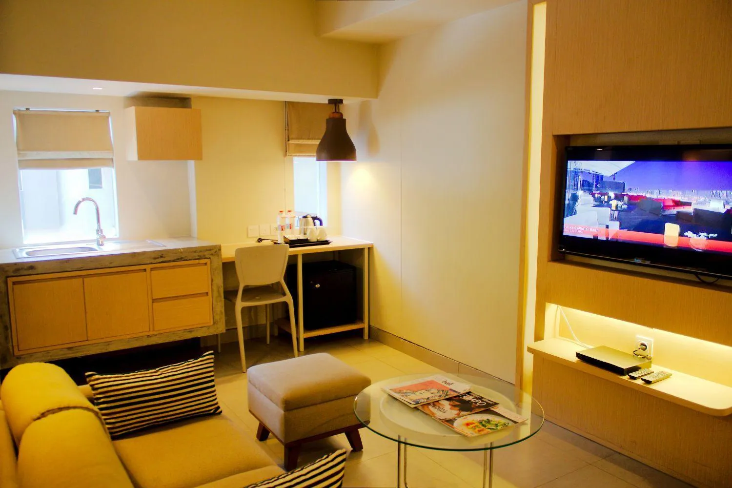 Living room in Swiss-Belinn Legian