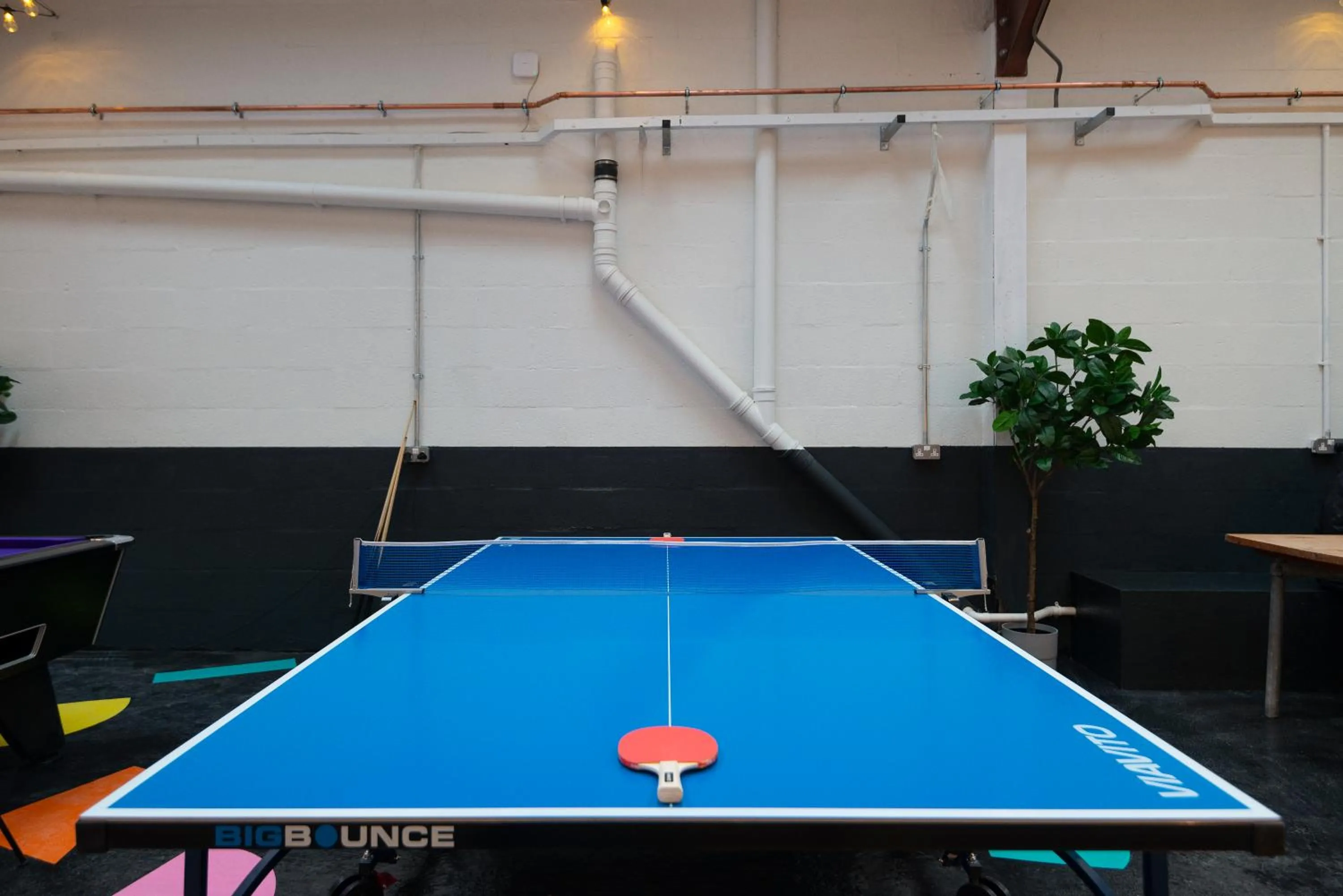 Table tennis in CoalShed