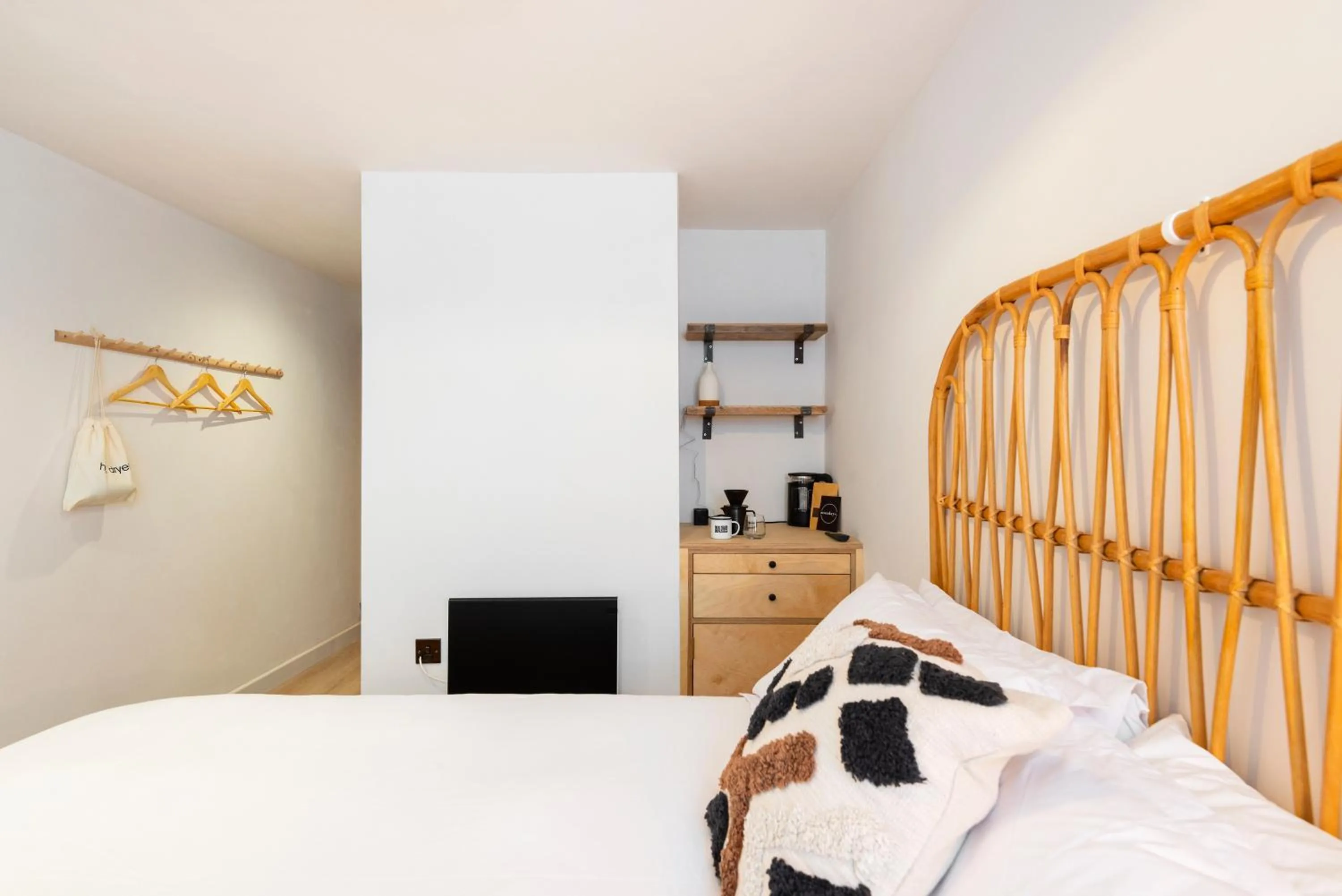 Bedroom, Bed in CoalShed