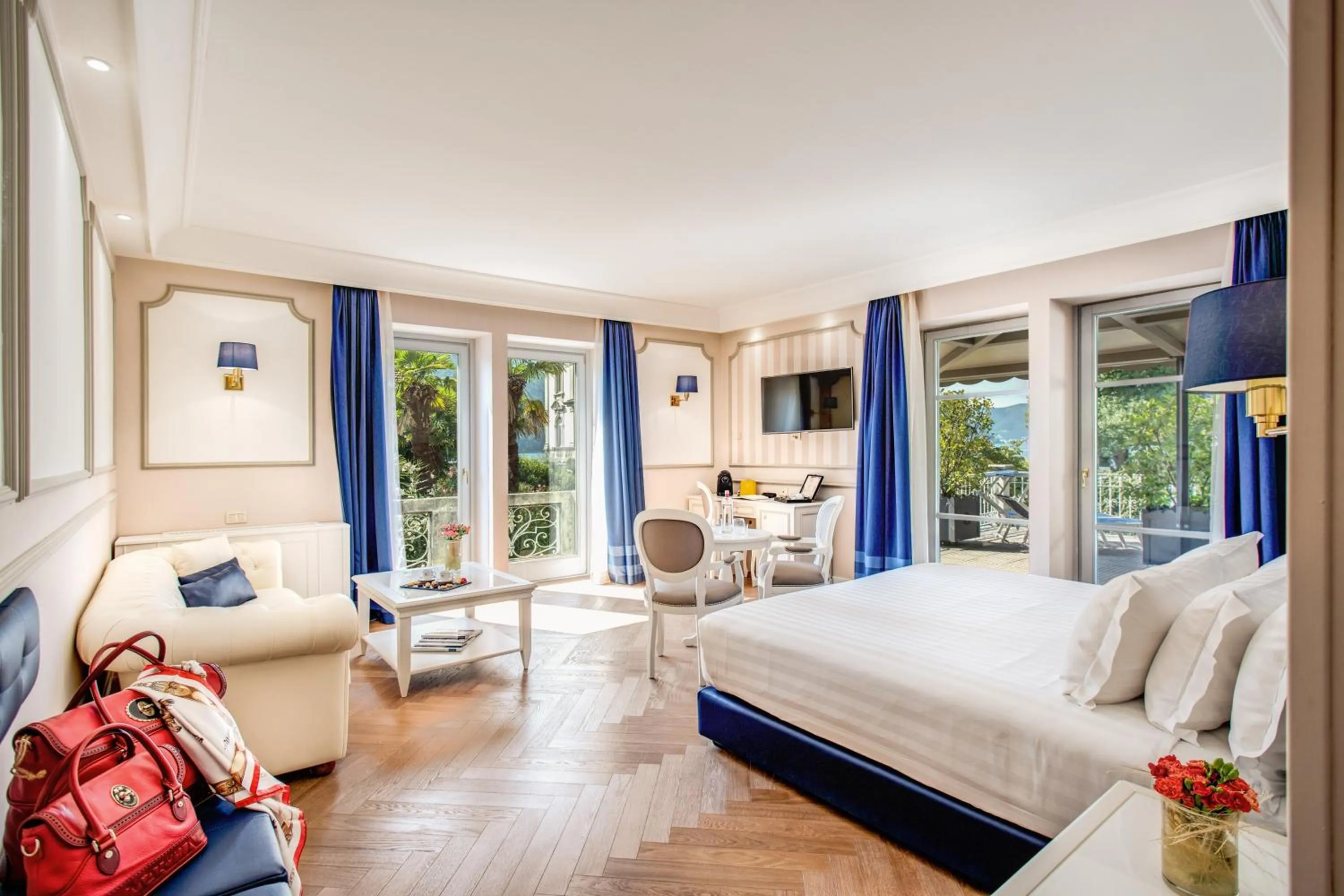 Bedroom in Grand Hotel Imperiale Resort & SPA