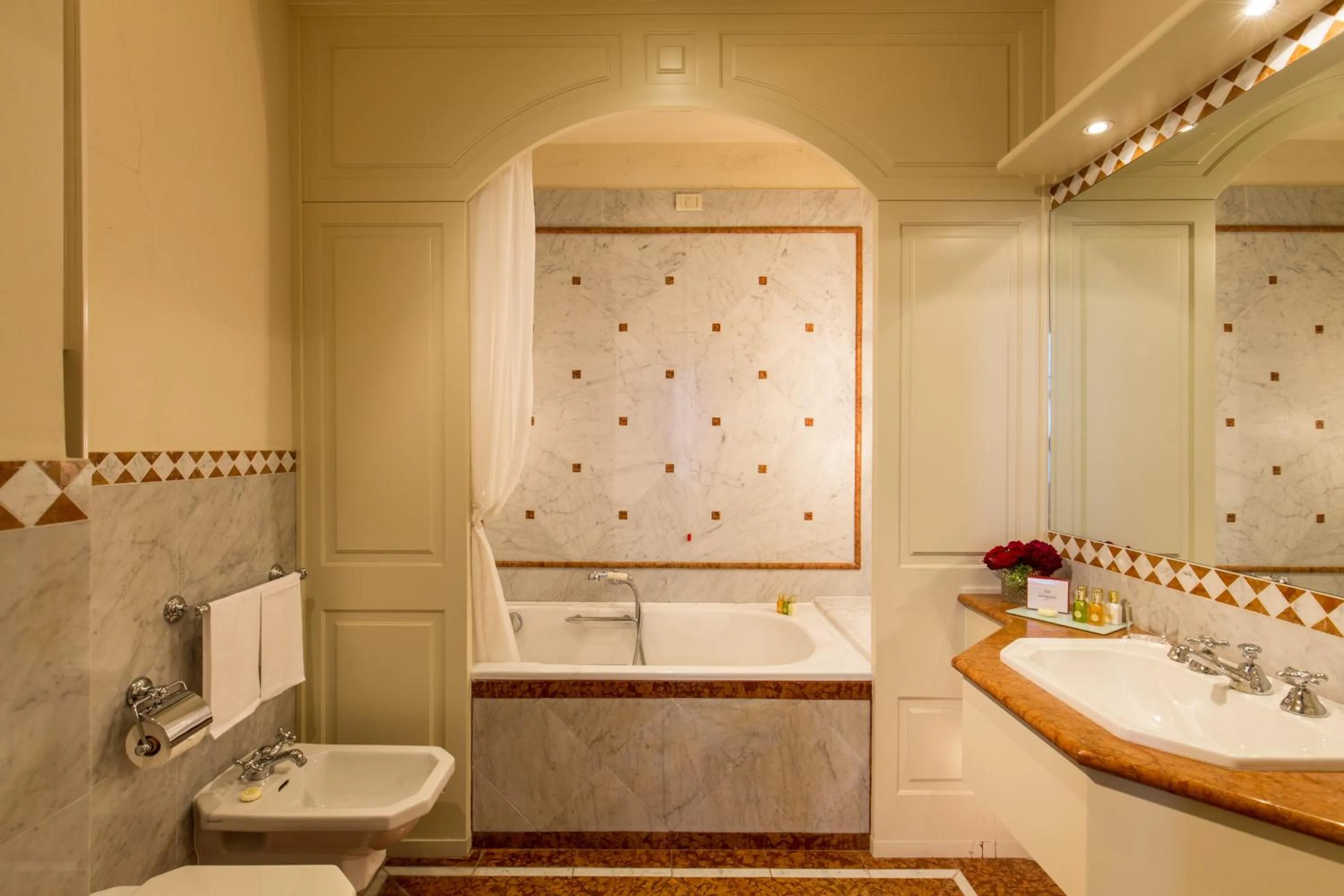 Bathroom in Grand Hotel Imperiale Resort & SPA