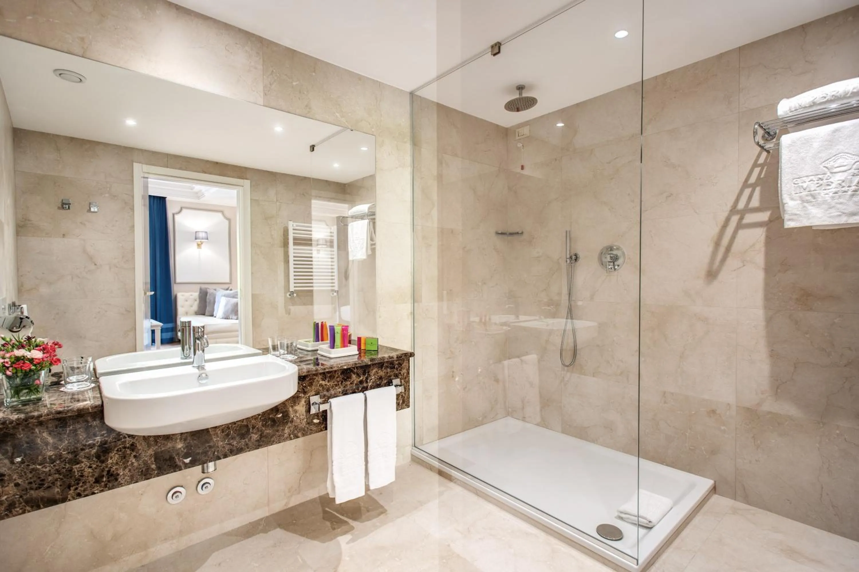 Bathroom in Grand Hotel Imperiale Resort & SPA