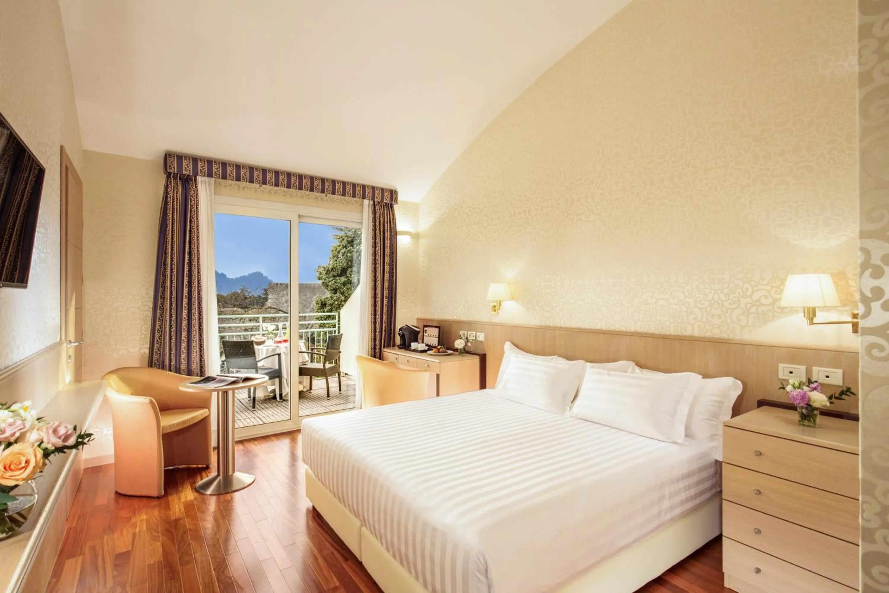 Bedroom in Grand Hotel Imperiale Resort & SPA