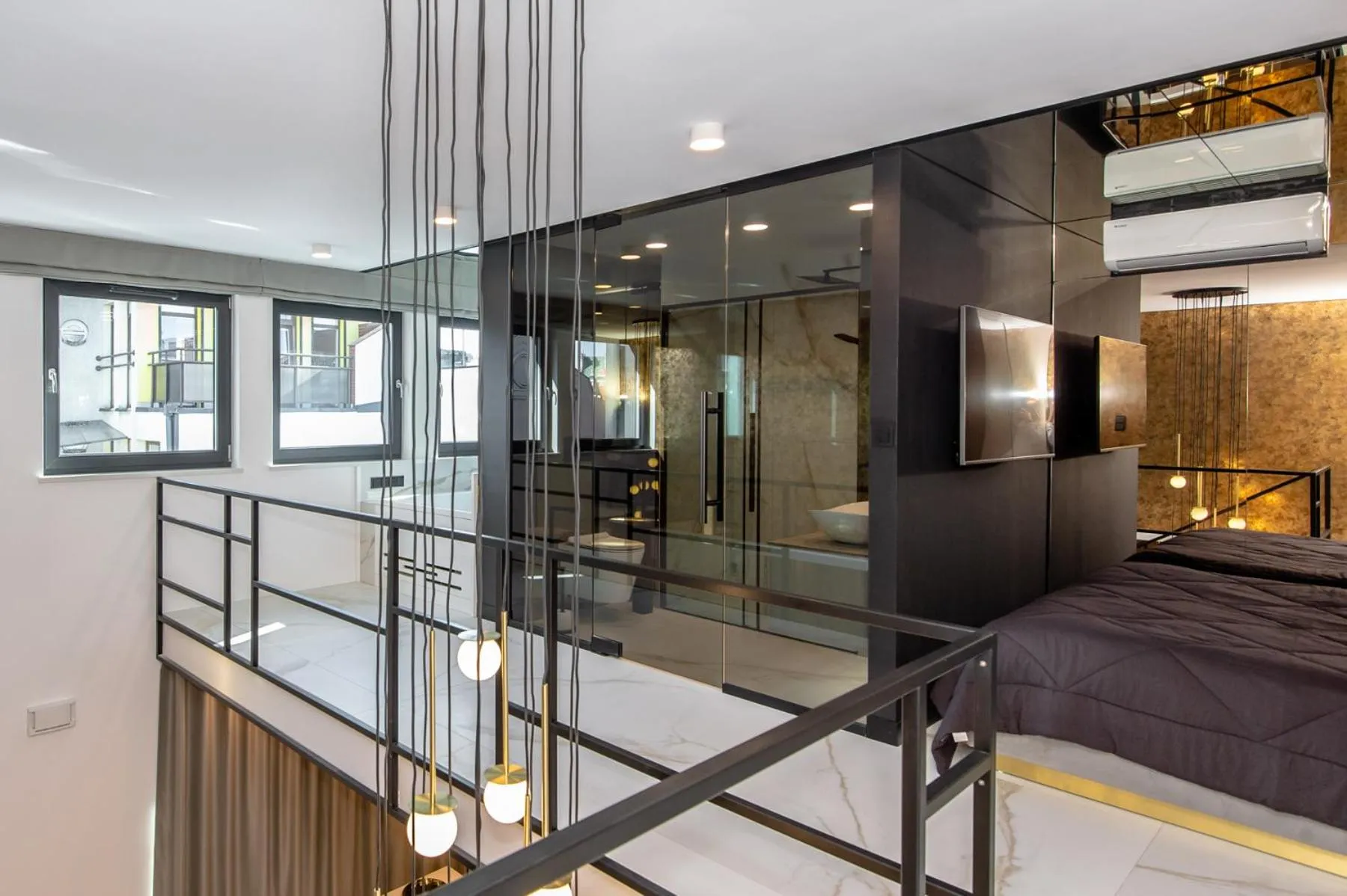 Bed in Super-Apartamenty VIP Jacuzzi II