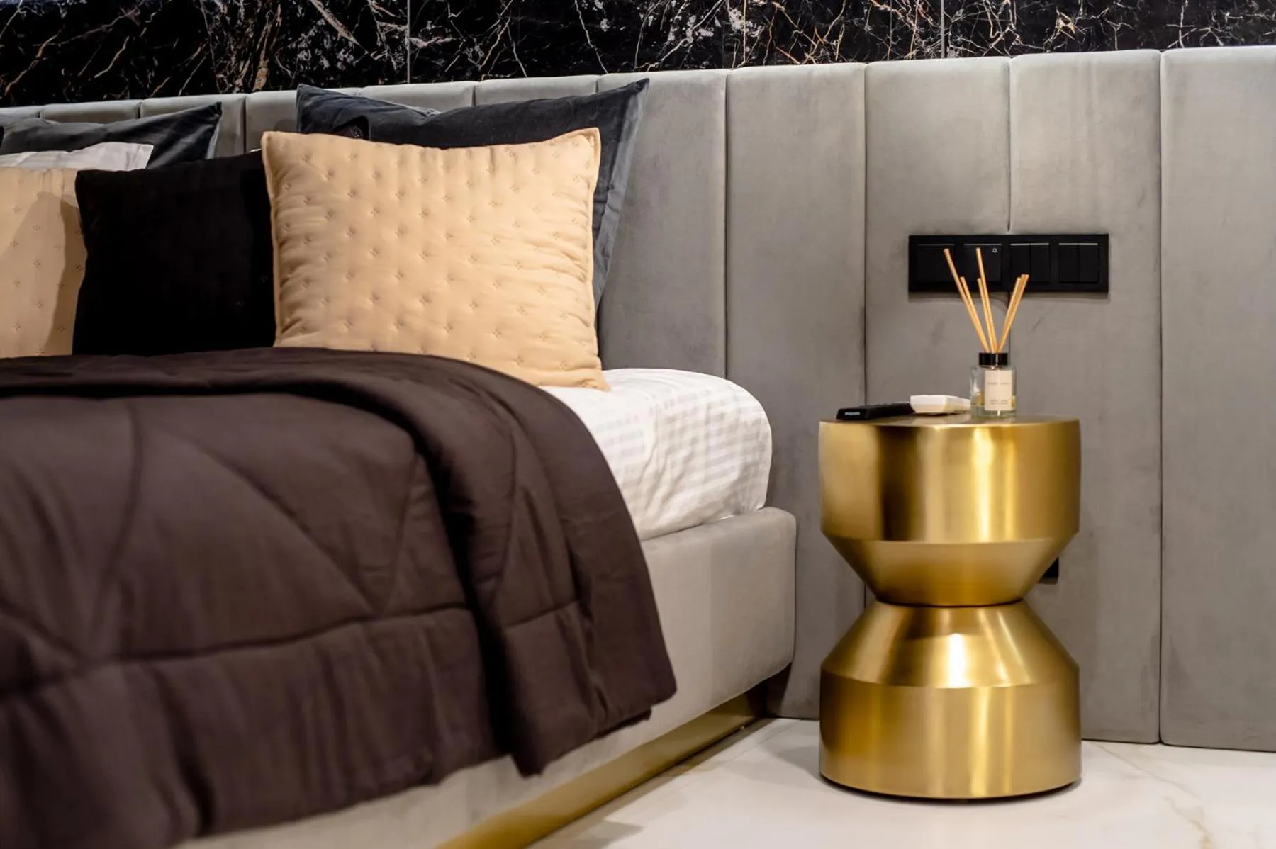 Bed in Super-Apartamenty VIP Jacuzzi II