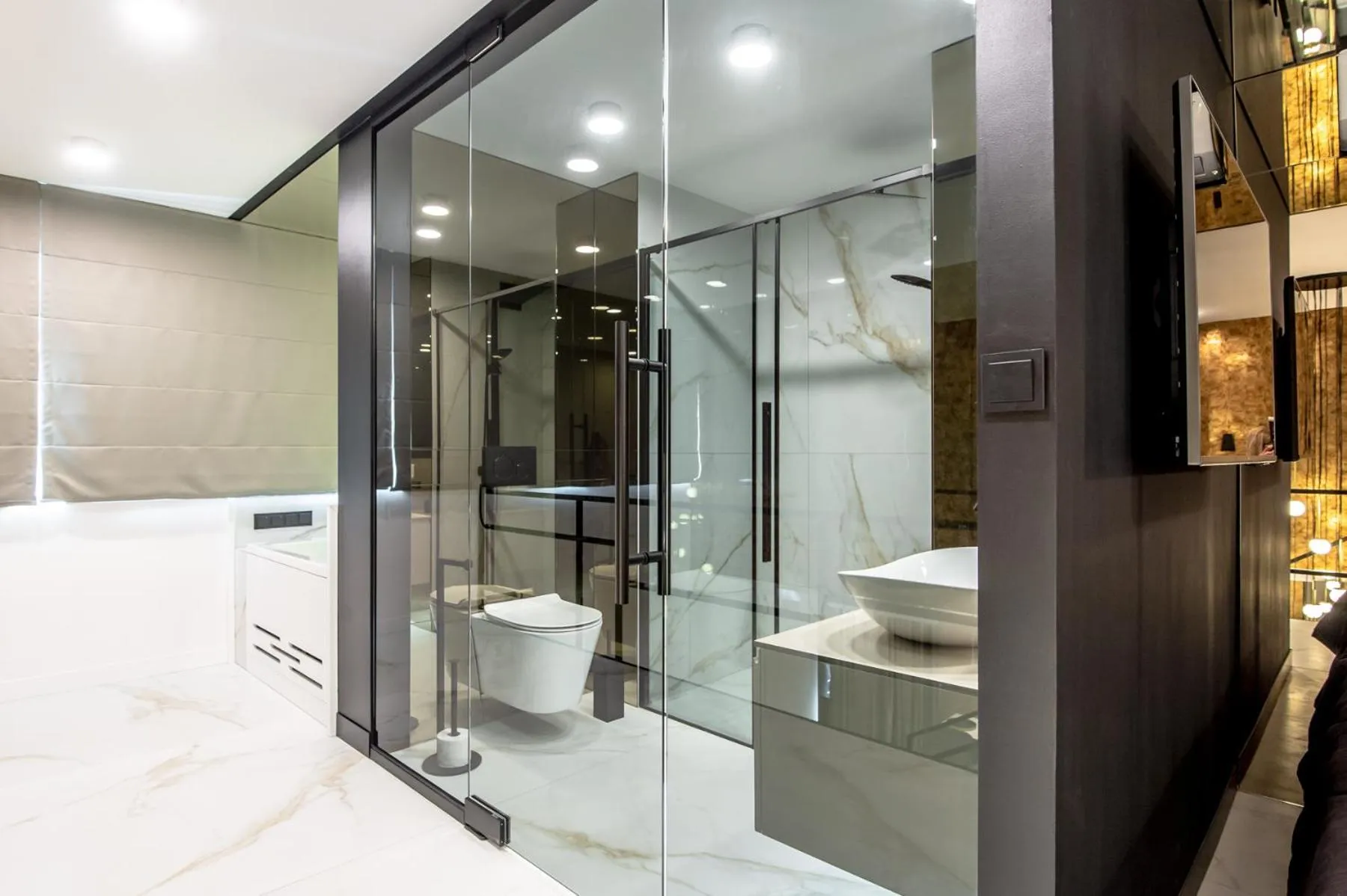 Hot Tub in Super-Apartamenty VIP Jacuzzi II