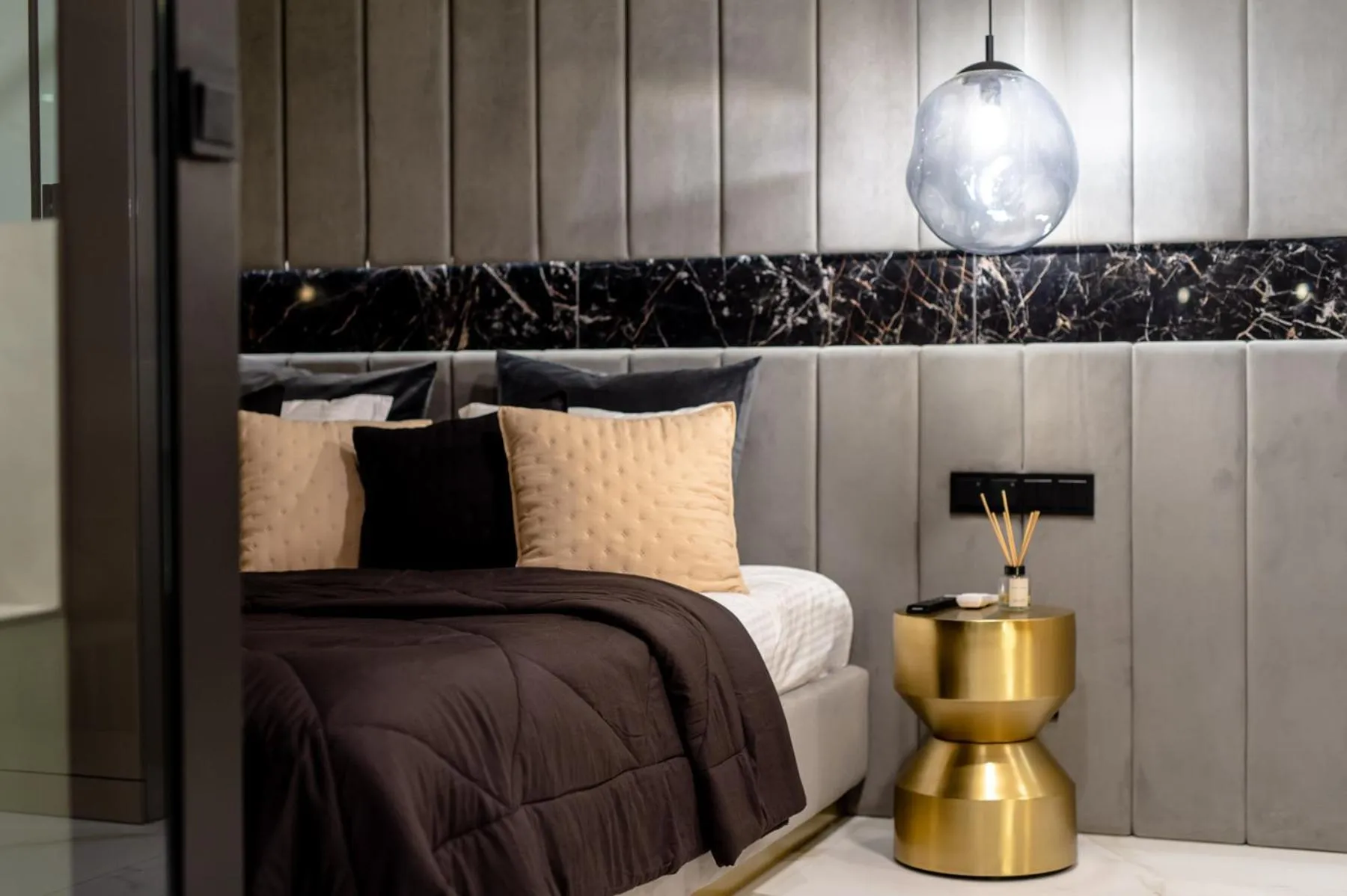 Bed in Super-Apartamenty VIP Jacuzzi II