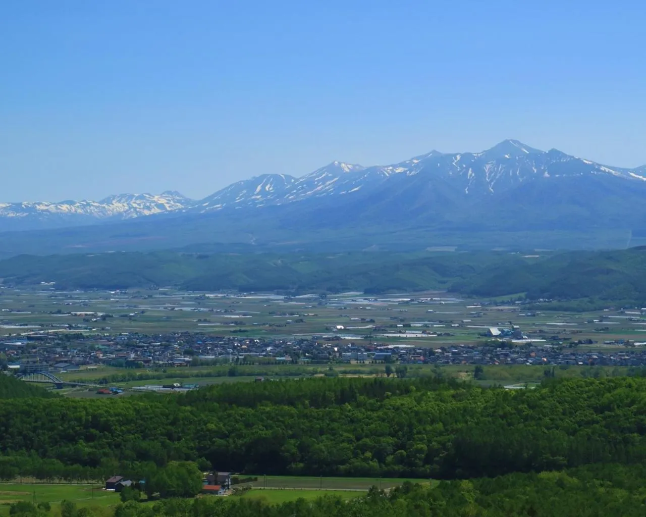 Natural landscape in Shin Furano Prince Hotel