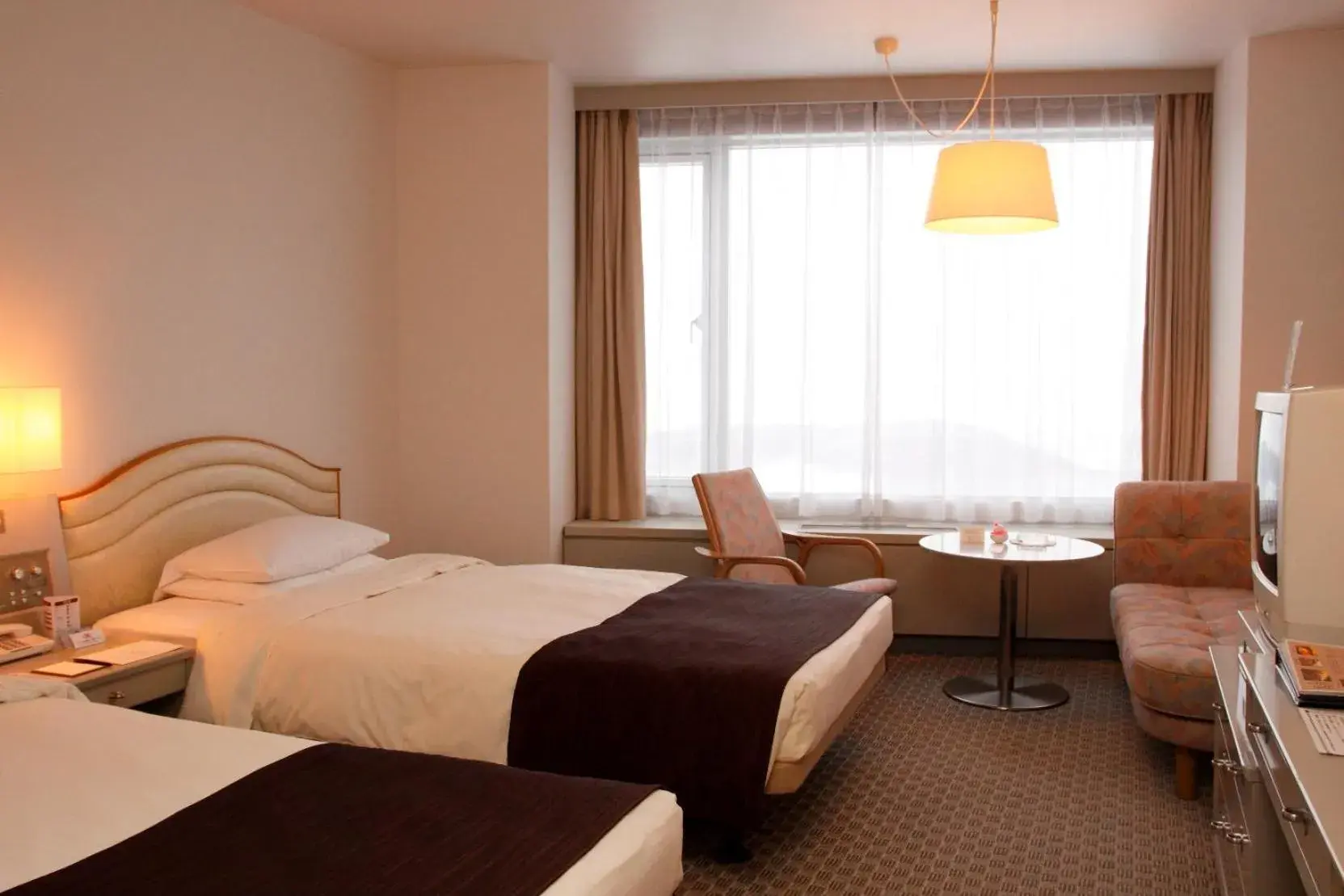 Bedroom, Bed in Shin Furano Prince Hotel Bedroom, Bed in Shin Furano Prince Hotel