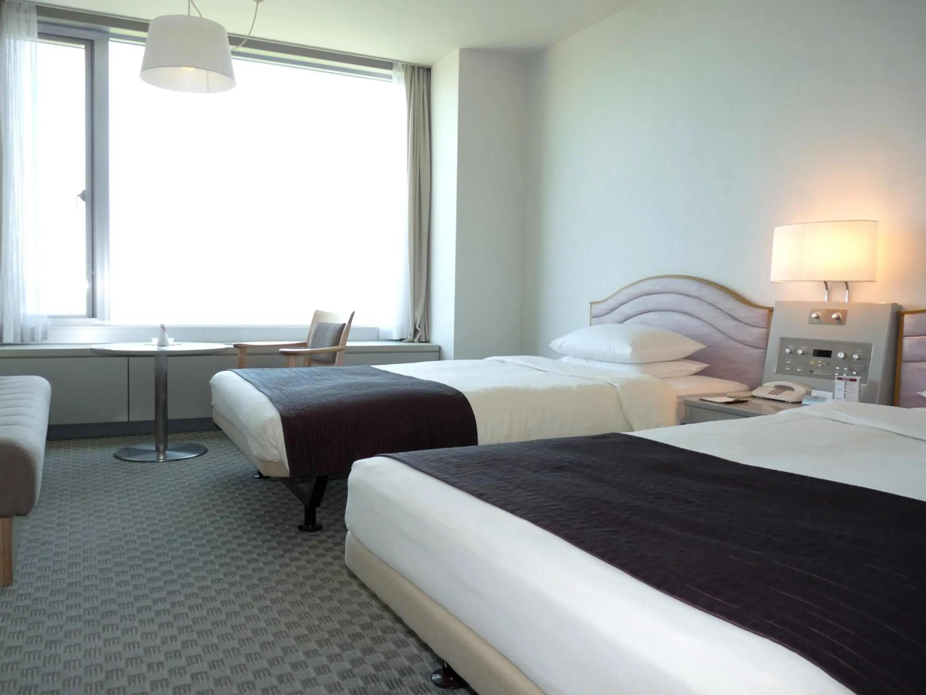 Bed in Shin Furano Prince Hotel Bed in Shin Furano Prince Hotel