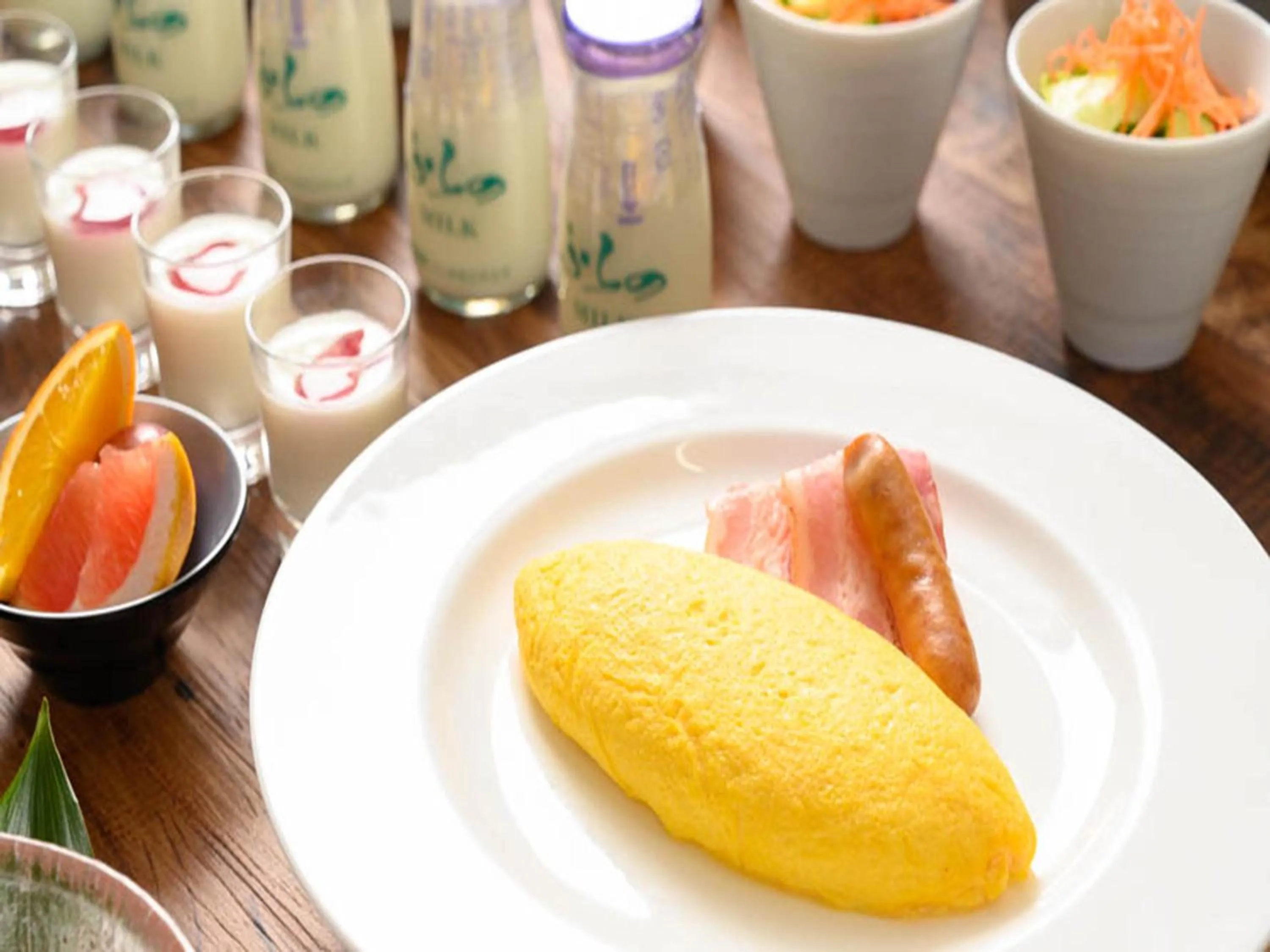 Food in Shin Furano Prince Hotel