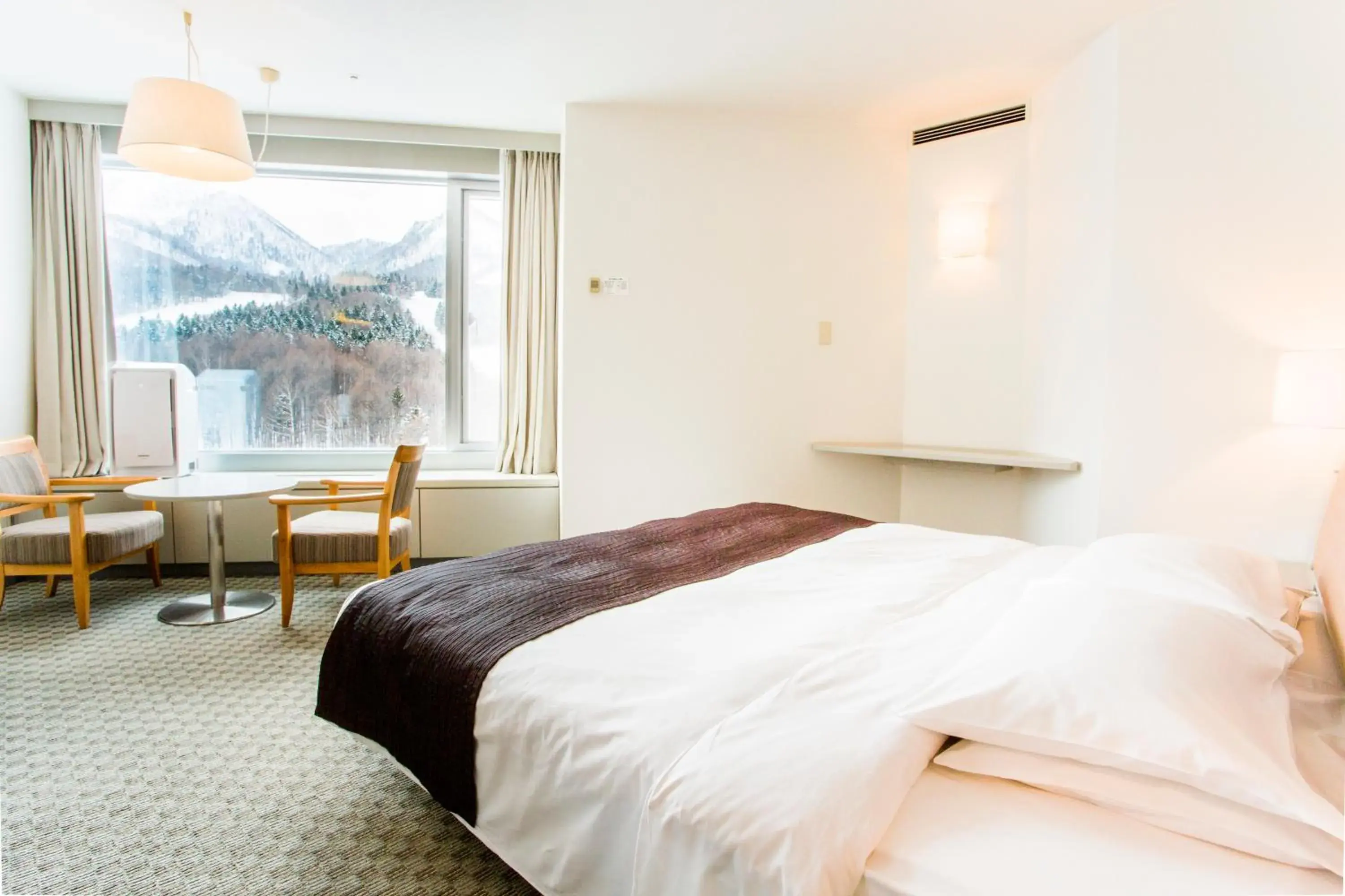 Bedroom, Bed in Shin Furano Prince Hotel Bedroom, Bed in Shin Furano Prince Hotel