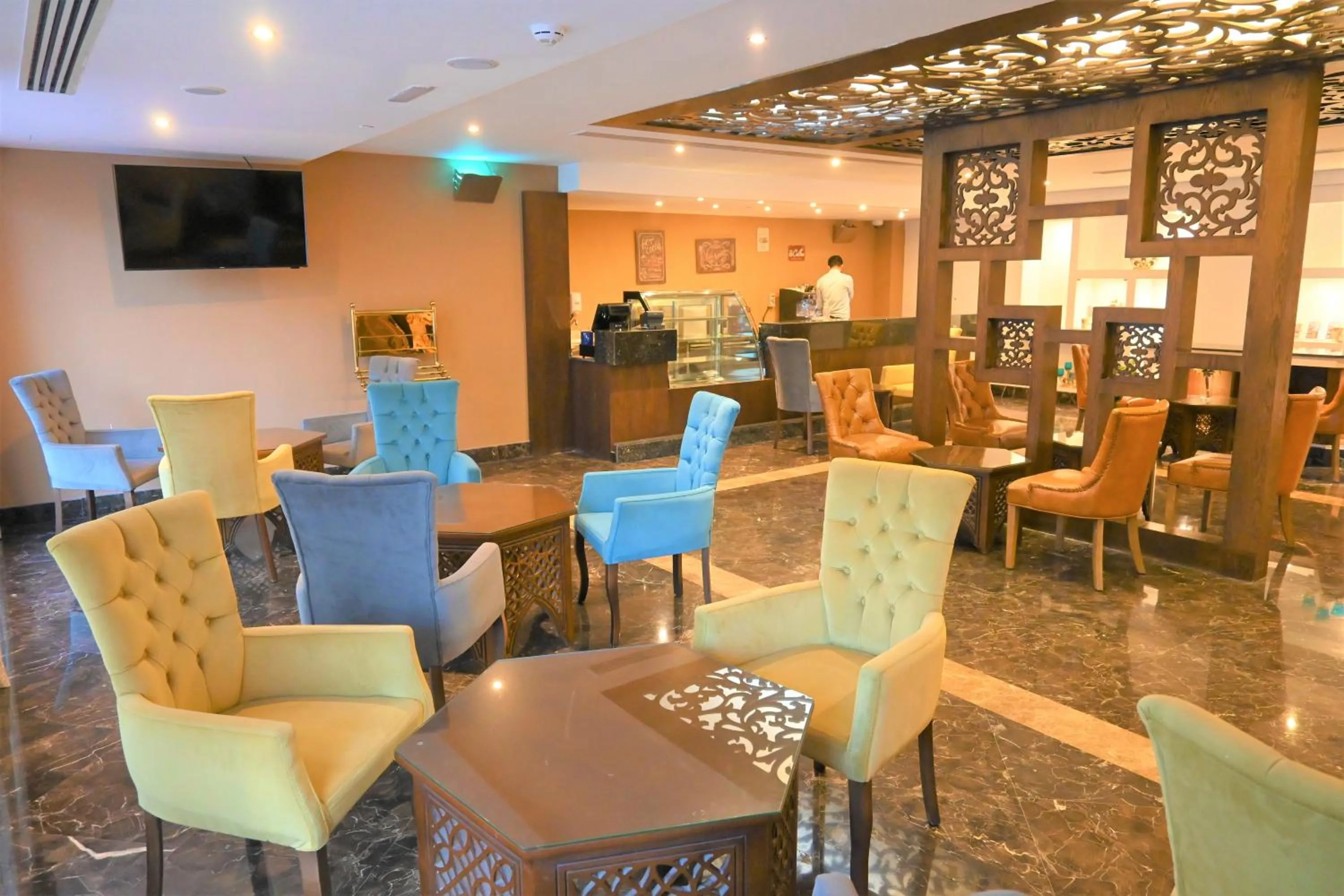 Lounge or bar in Crystal Plaza Al Majaz Hotel