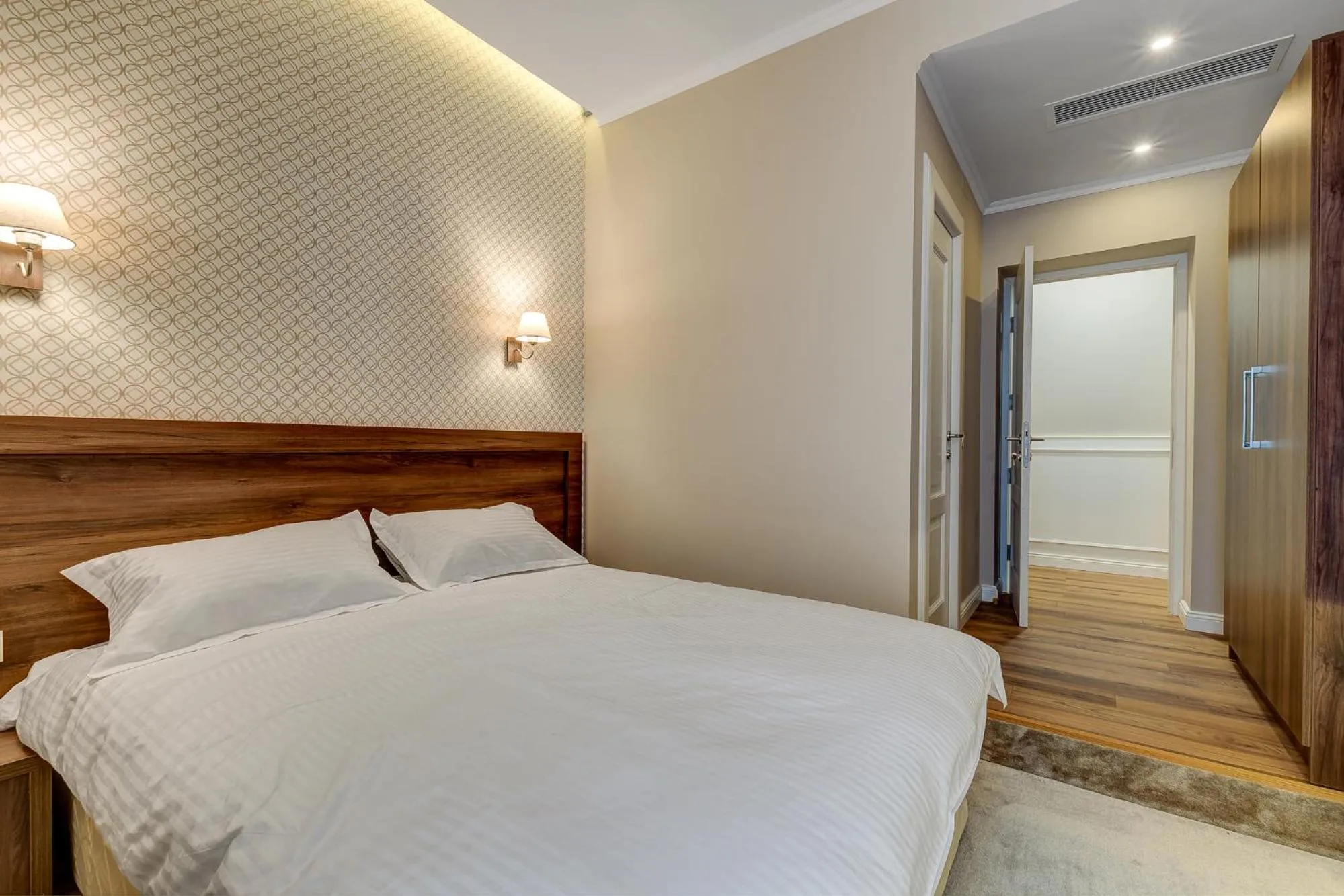 Bed in Upstairs Boutique