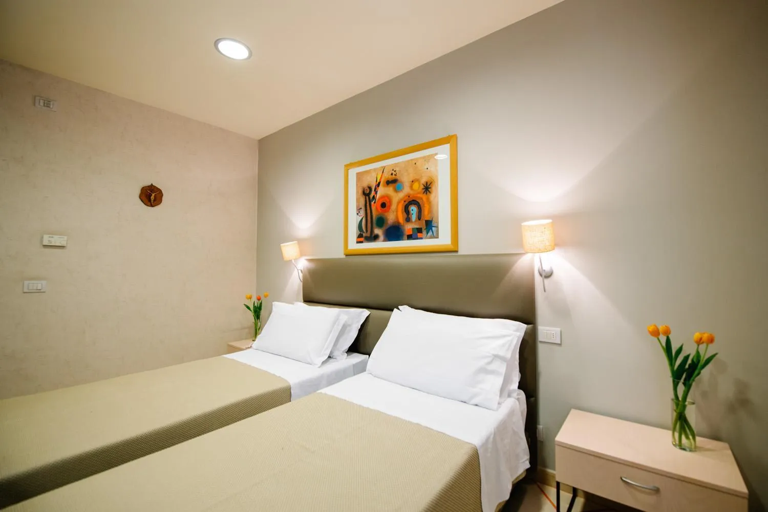 Bed in Hotel Principe d'Aragona, Sure Hotel Collection by BW