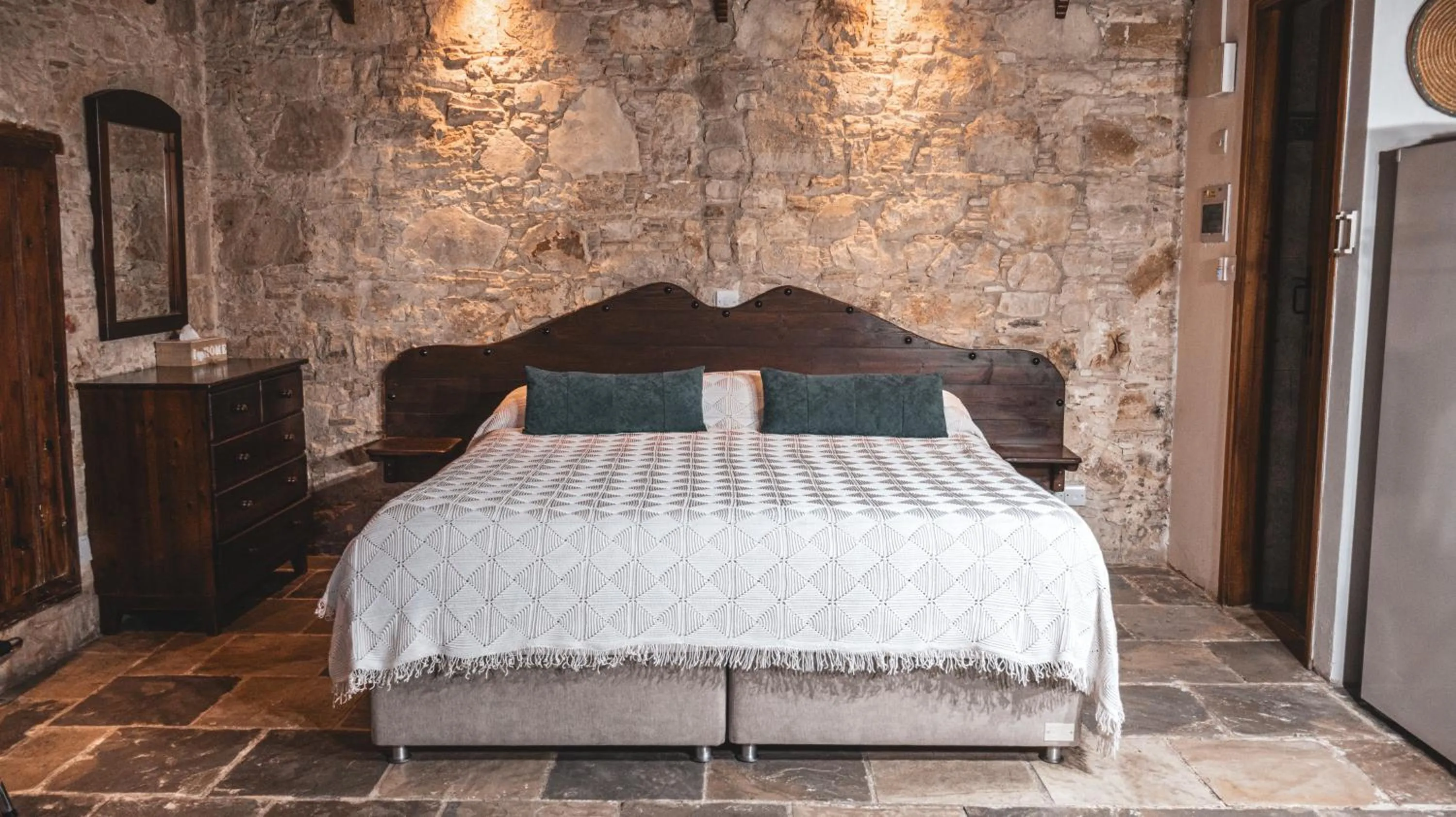 Bed in Agrovino Lofou