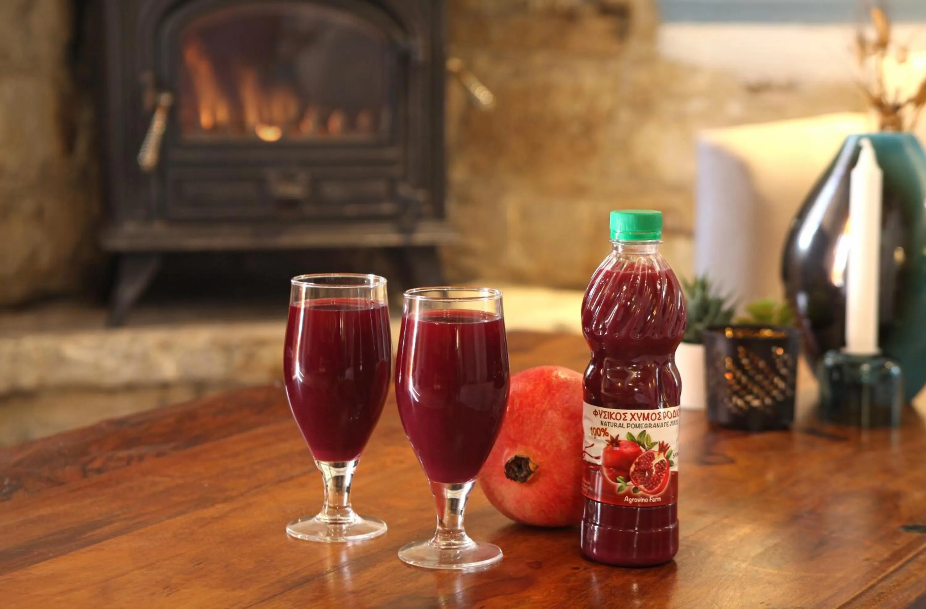 Food and drinks in Agrovino Lofou