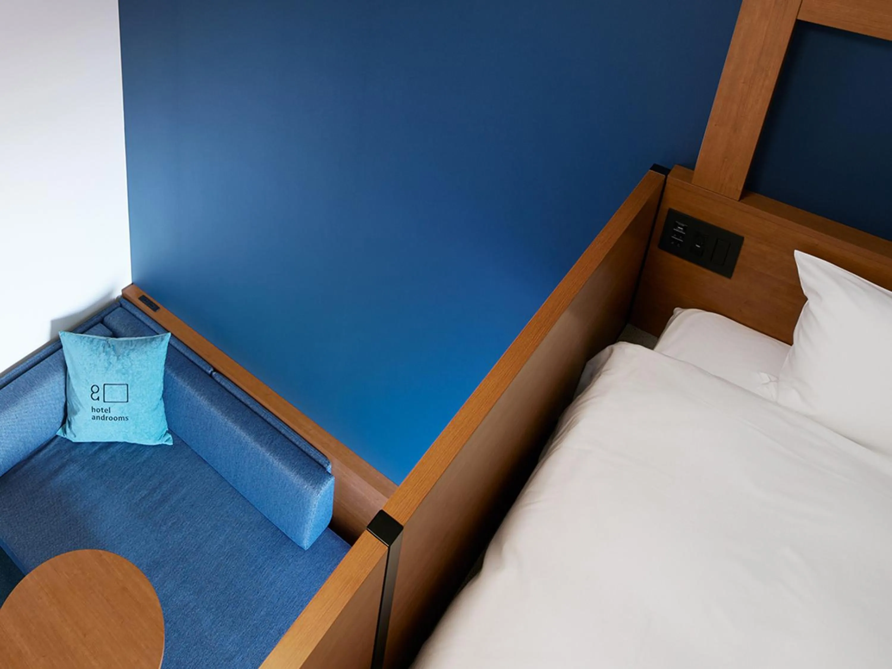 Photo of the whole room, Bed in hotel androoms Naha Port