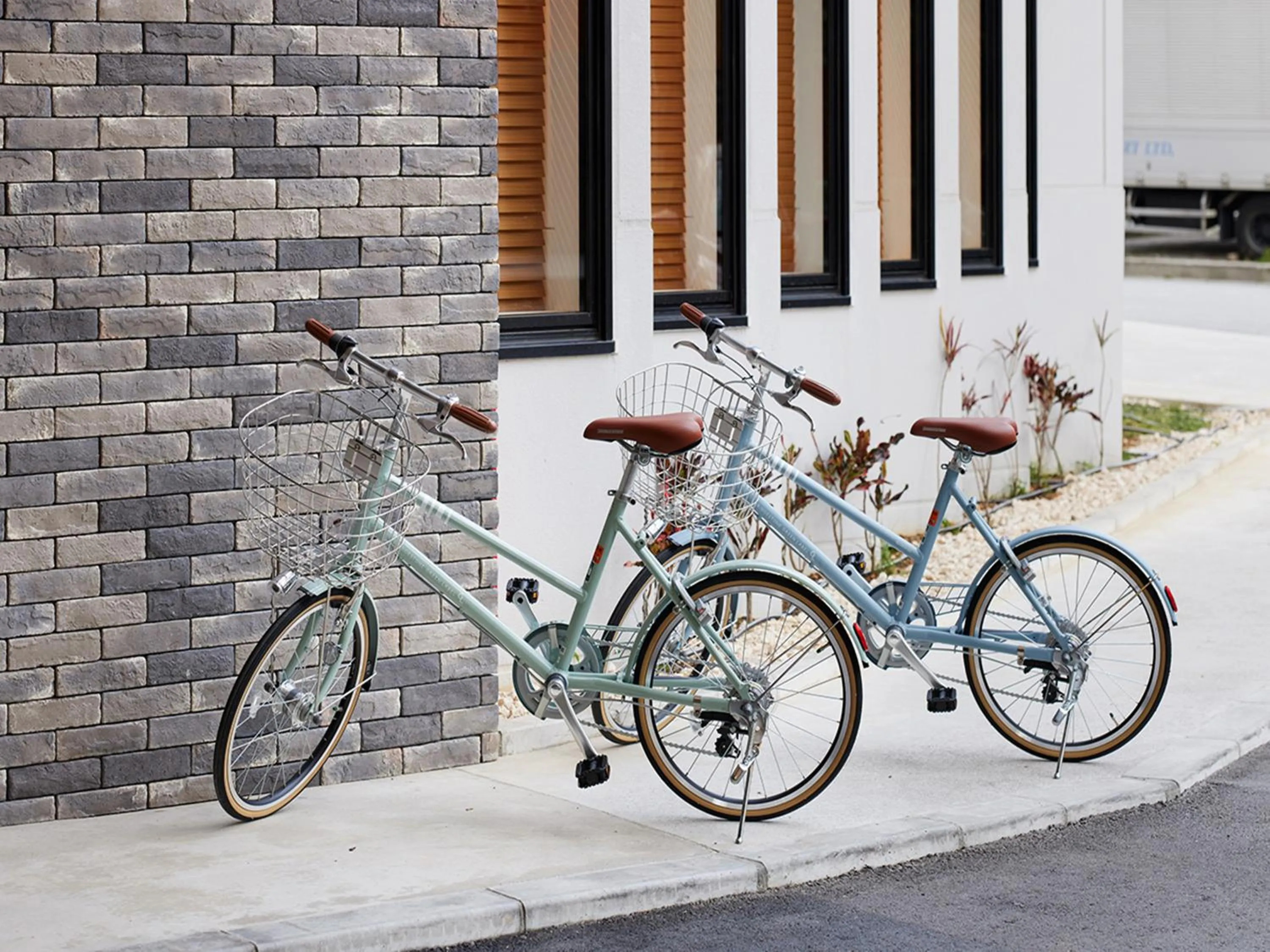 Cycling in hotel androoms Naha Port