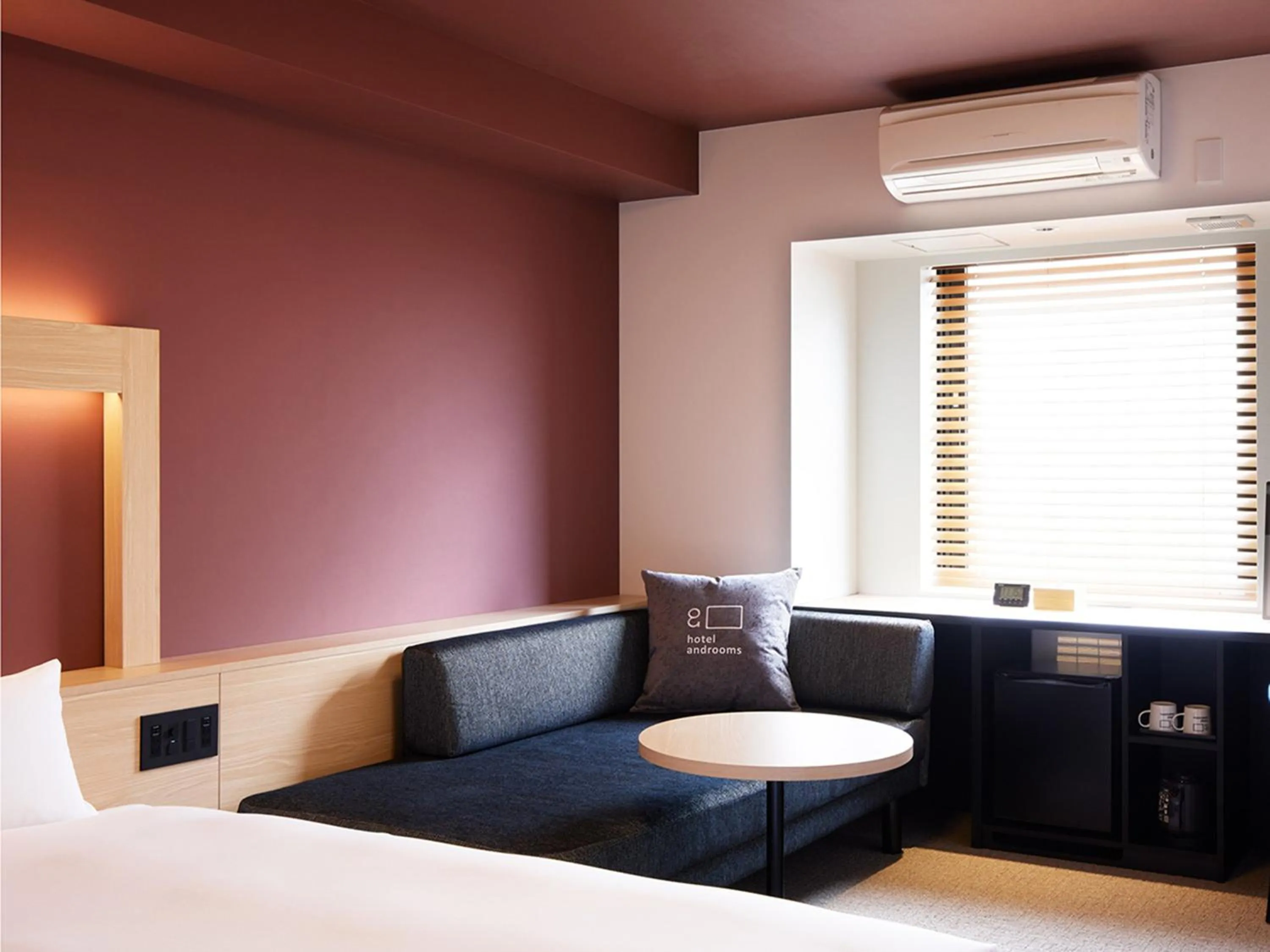 Photo of the whole room, Bed in hotel androoms Naha Port