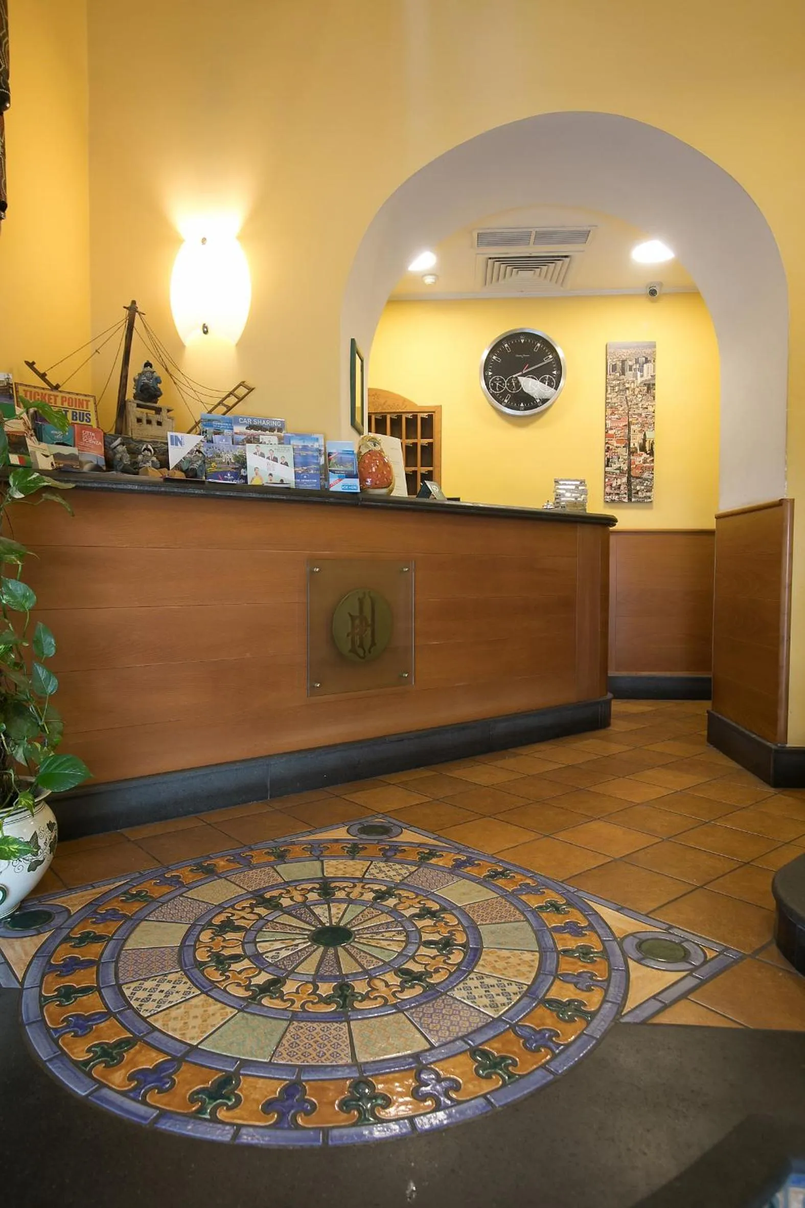 Lobby or reception in Hotel Potenza