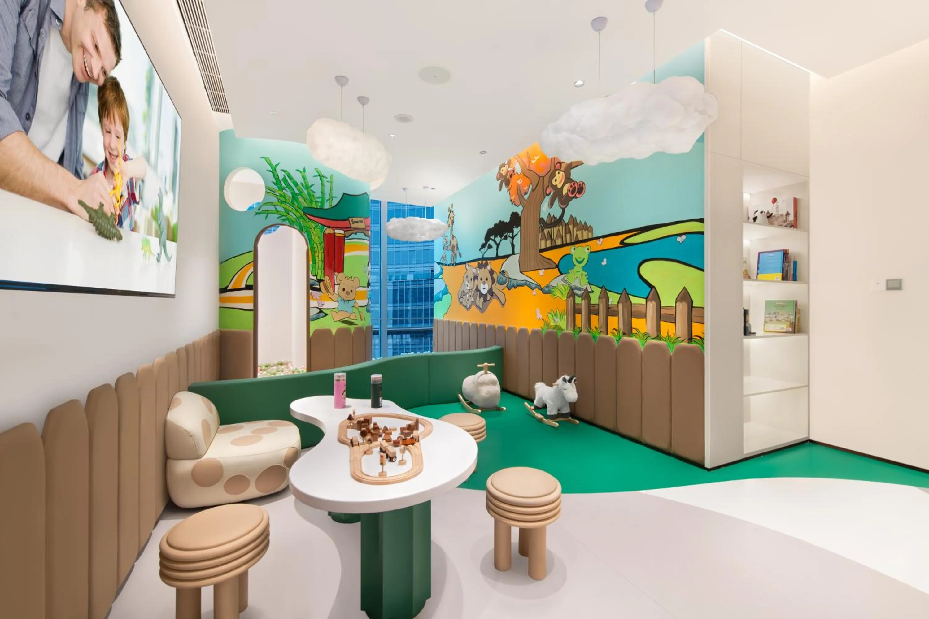 Children play ground in Somerset Gaoxin Chengdu