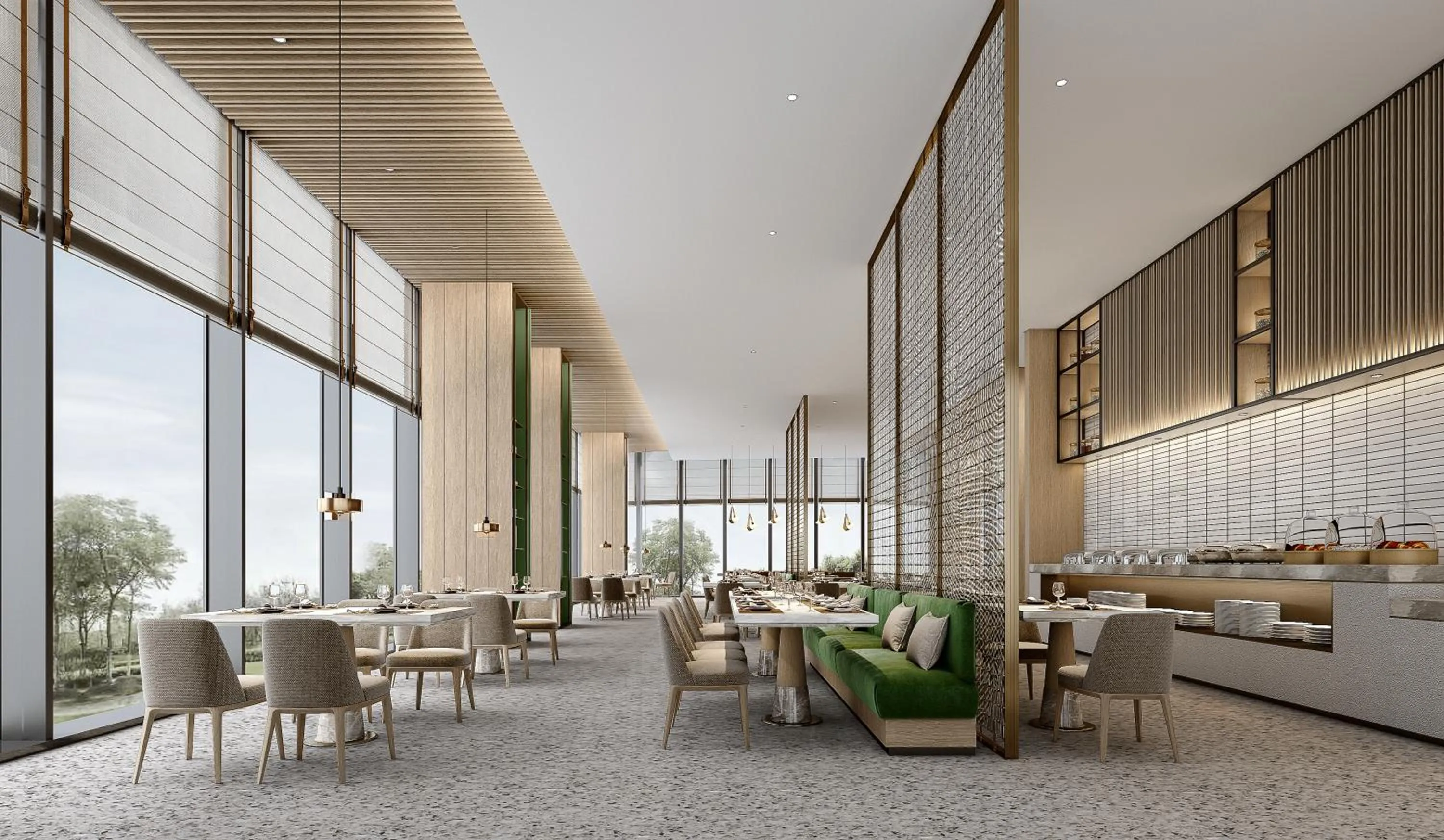 Lounge or bar in Somerset Gaoxin Chengdu