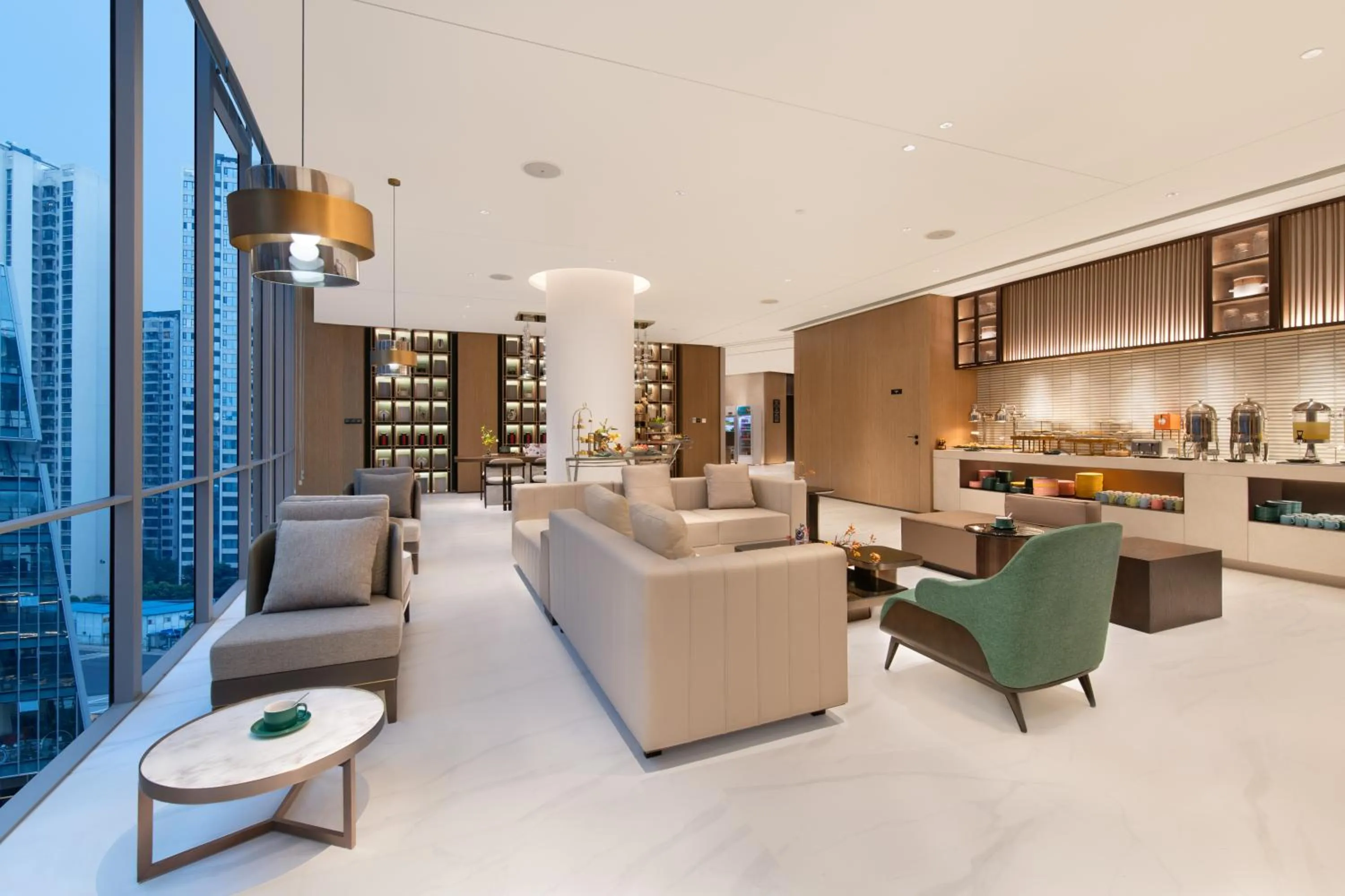 Lounge or bar in Somerset Gaoxin Chengdu