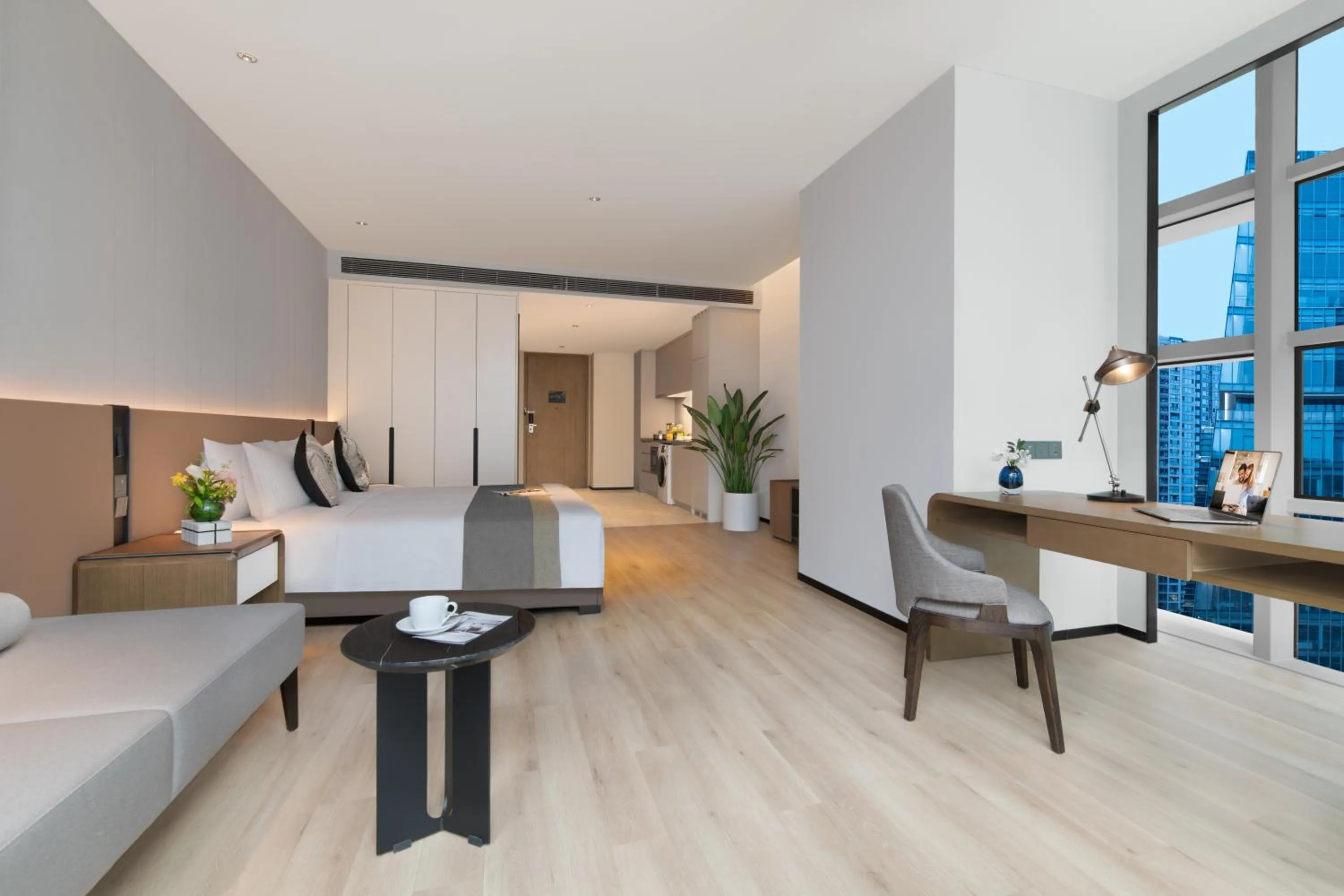 Photo of the whole room in Somerset Gaoxin Chengdu