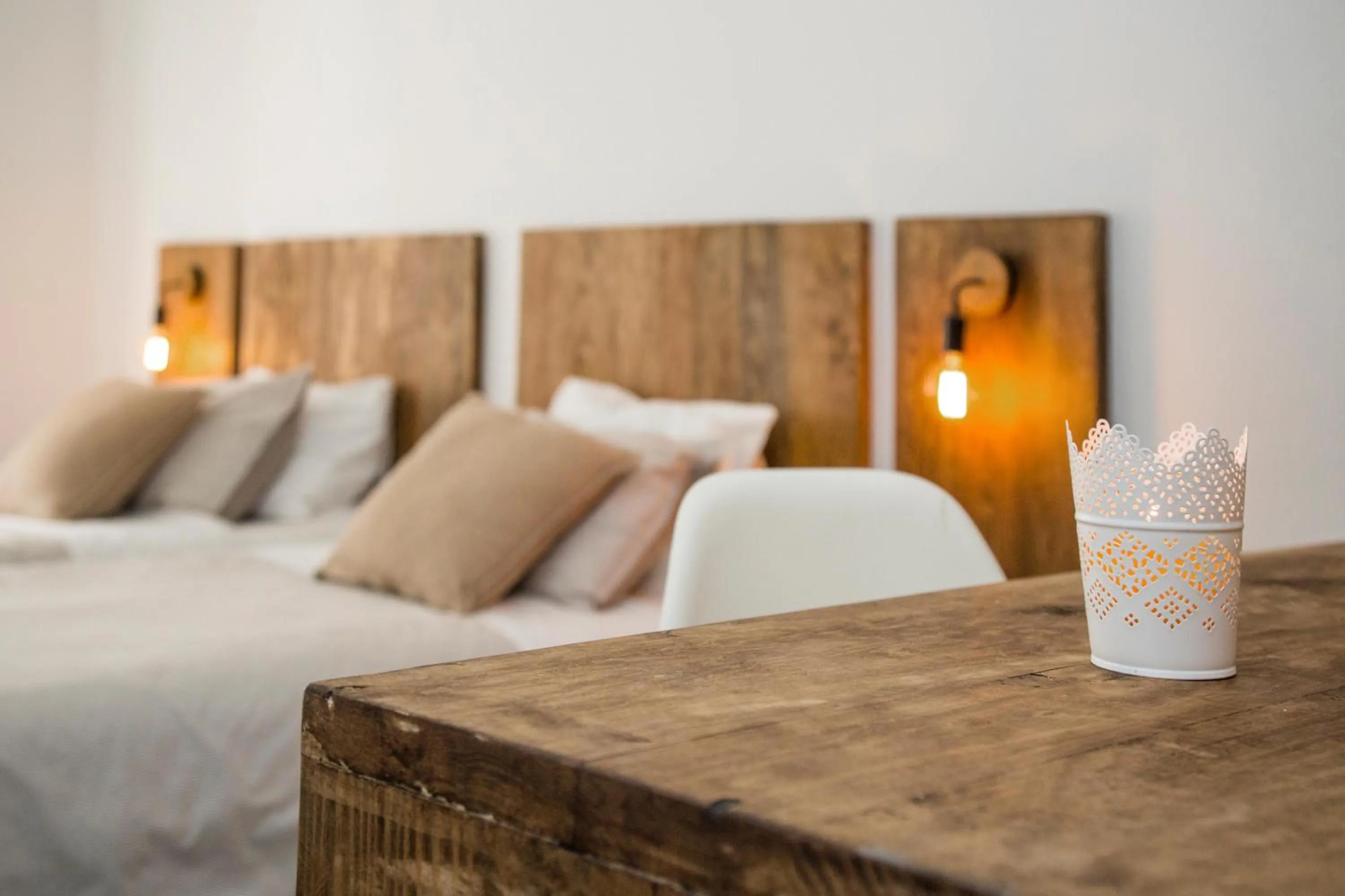 Bed in Casa Maca Guest House