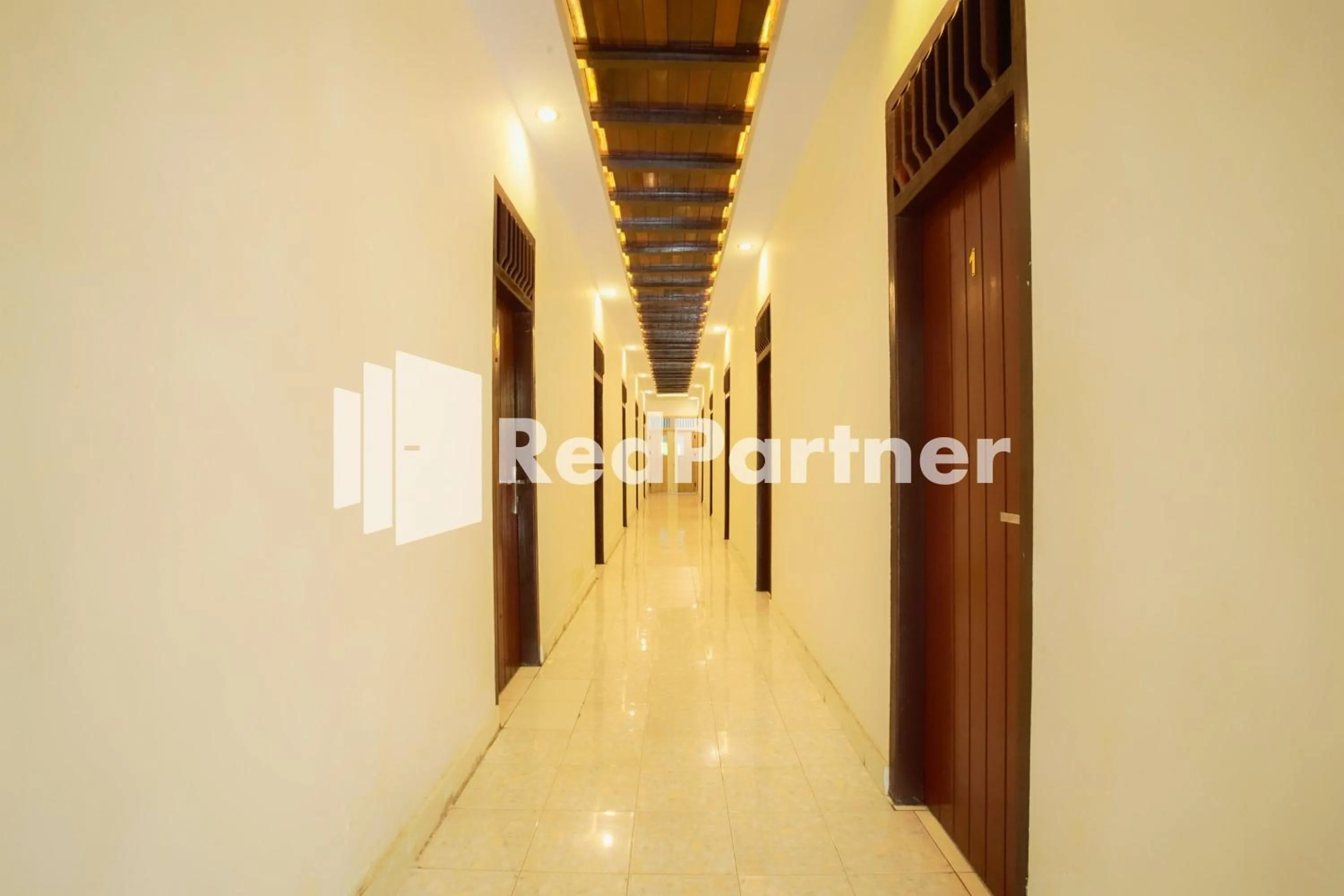 Floor plan in Hatta Guest House Syariah near Hayam Wuruk Jelutung Mitra RedDoorz