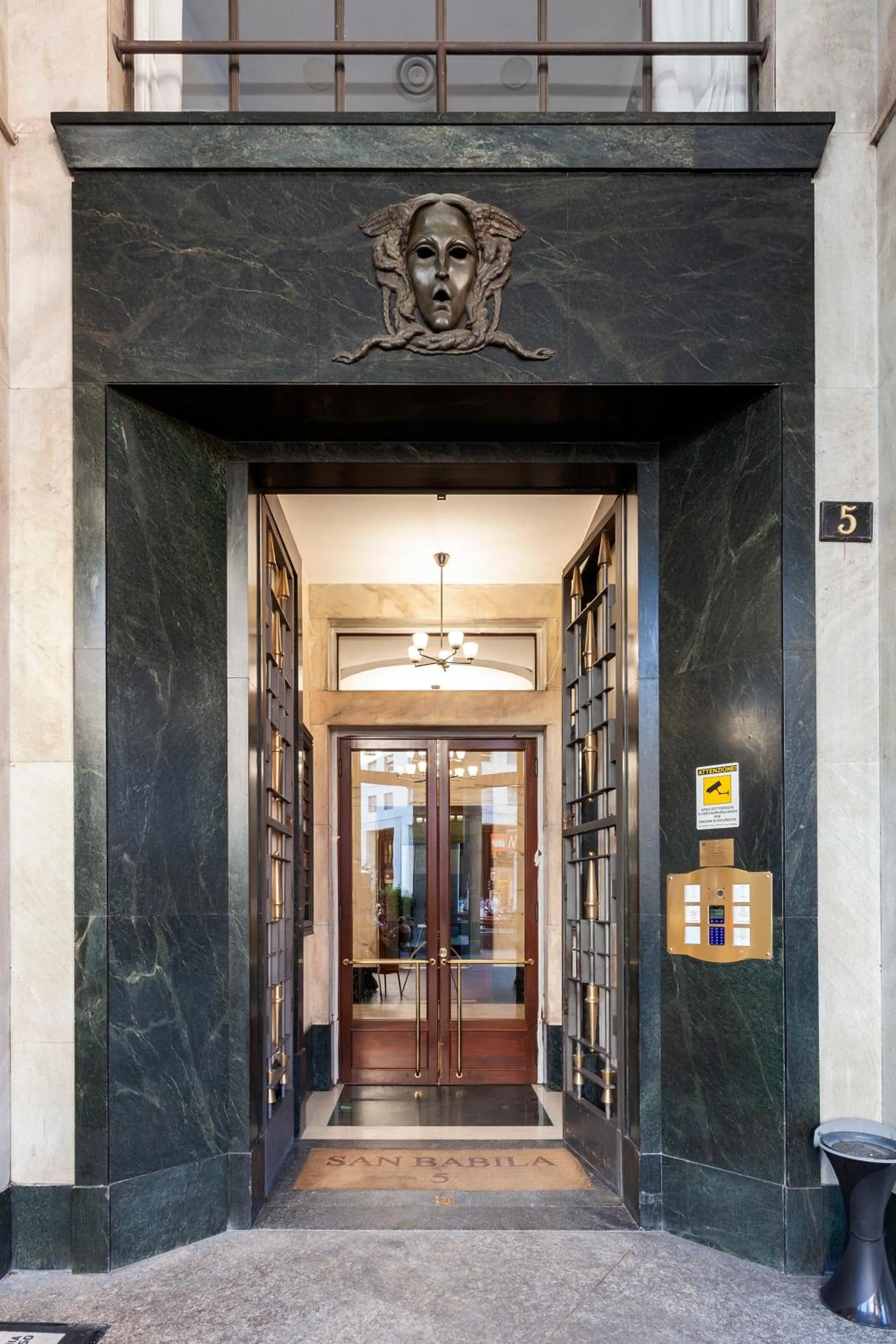 Property building in San Babila Suite