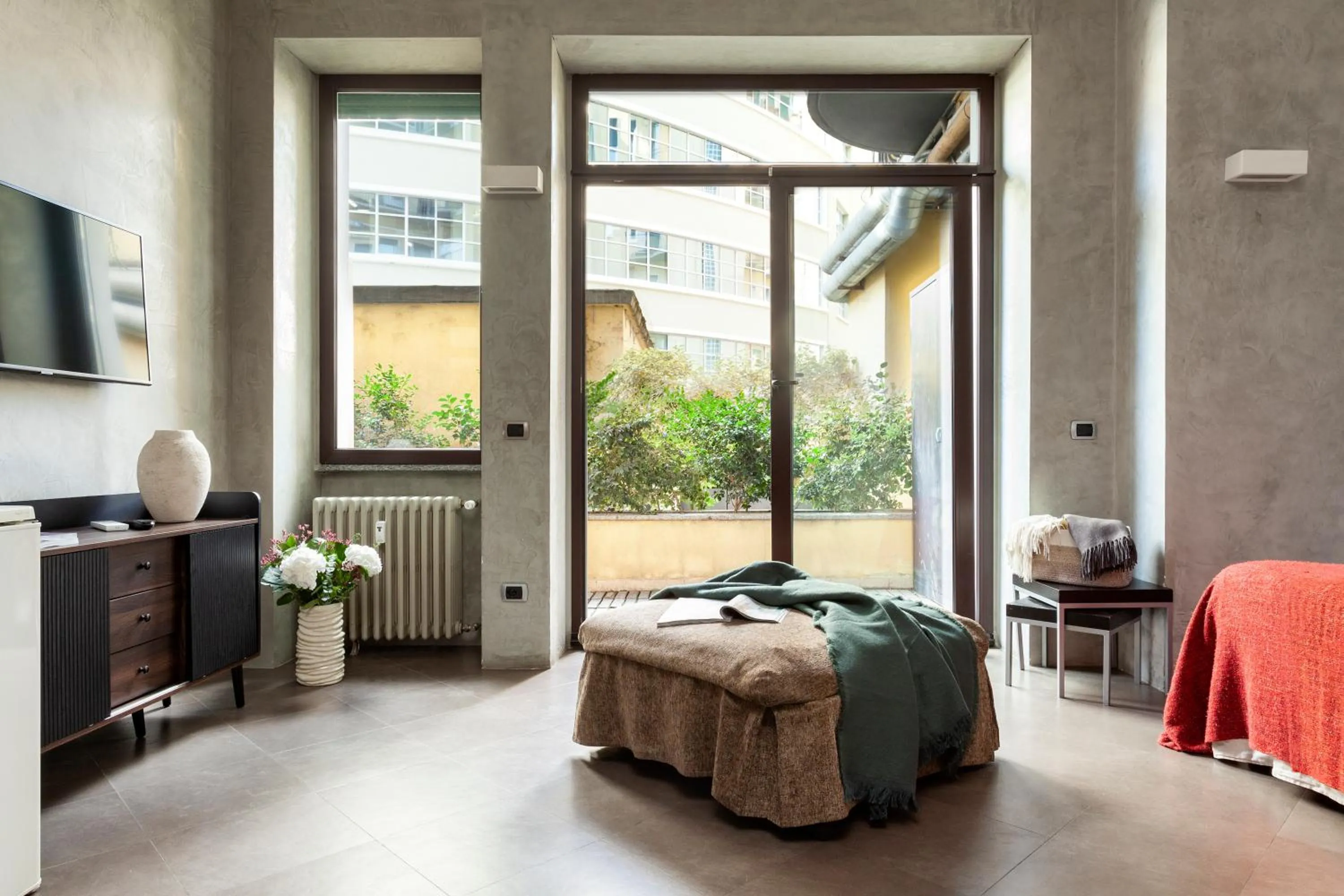 Bed in San Babila Suite