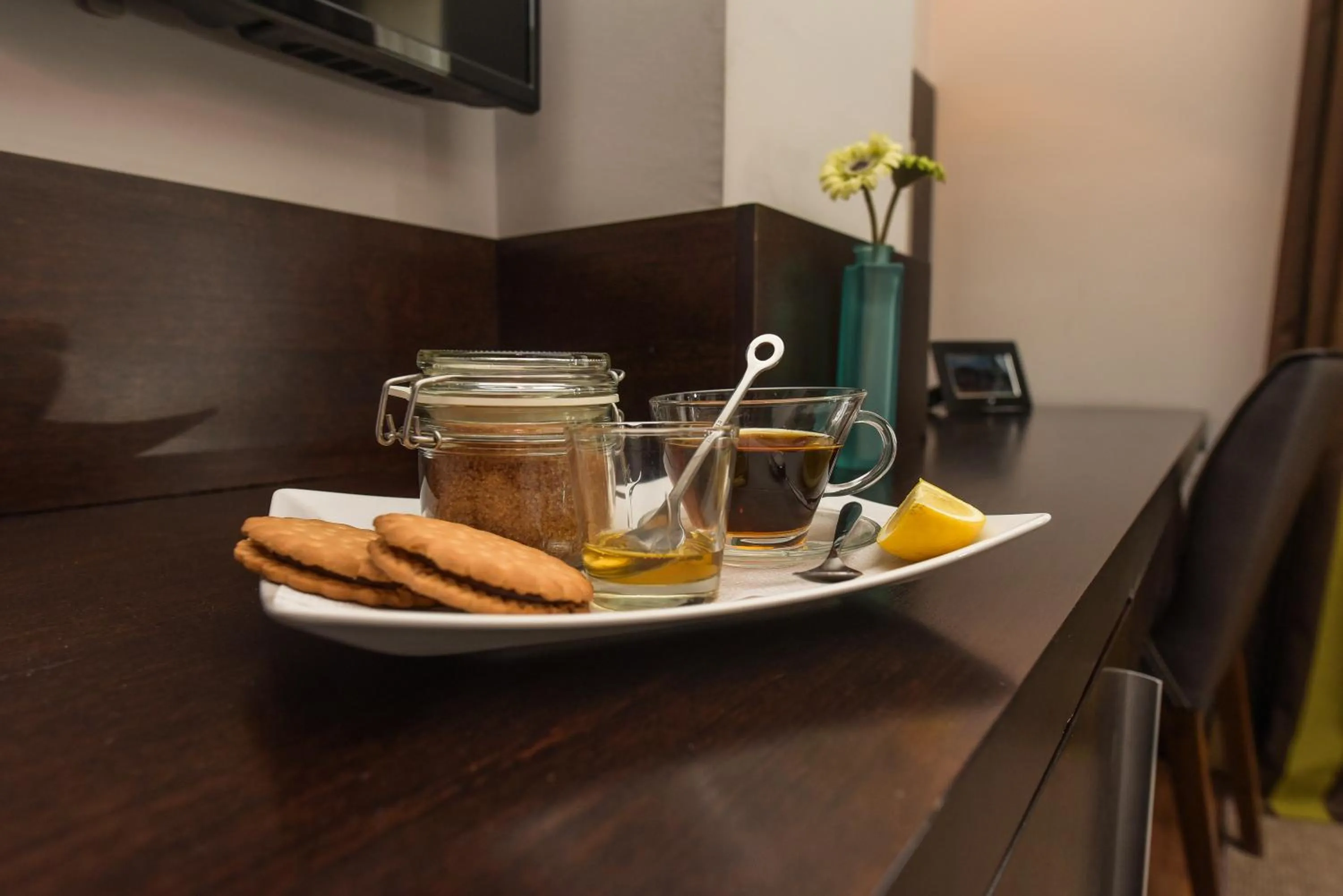 Coffee/tea facilities in Hotel Dolce International
