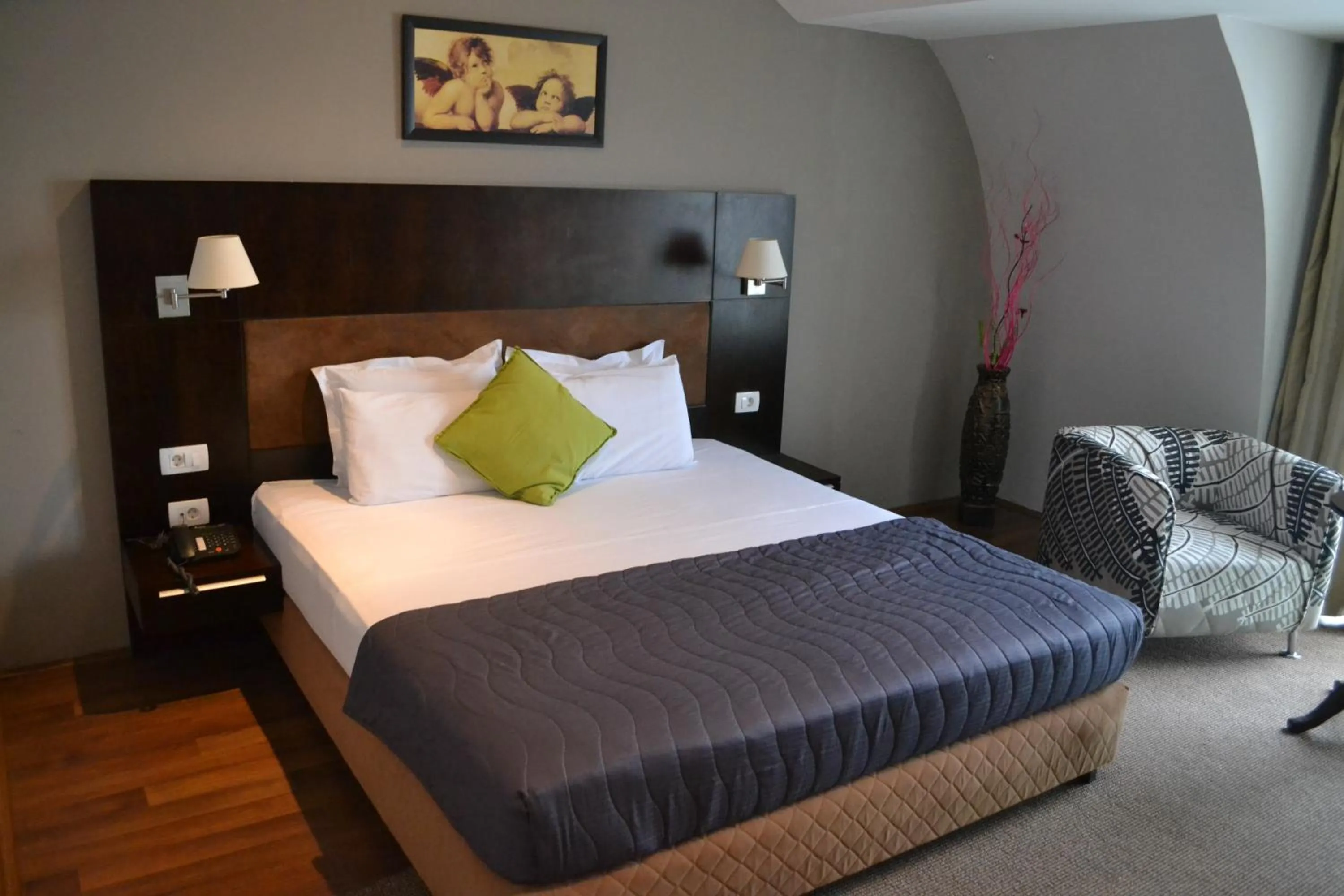 Bed in Hotel Dolce International