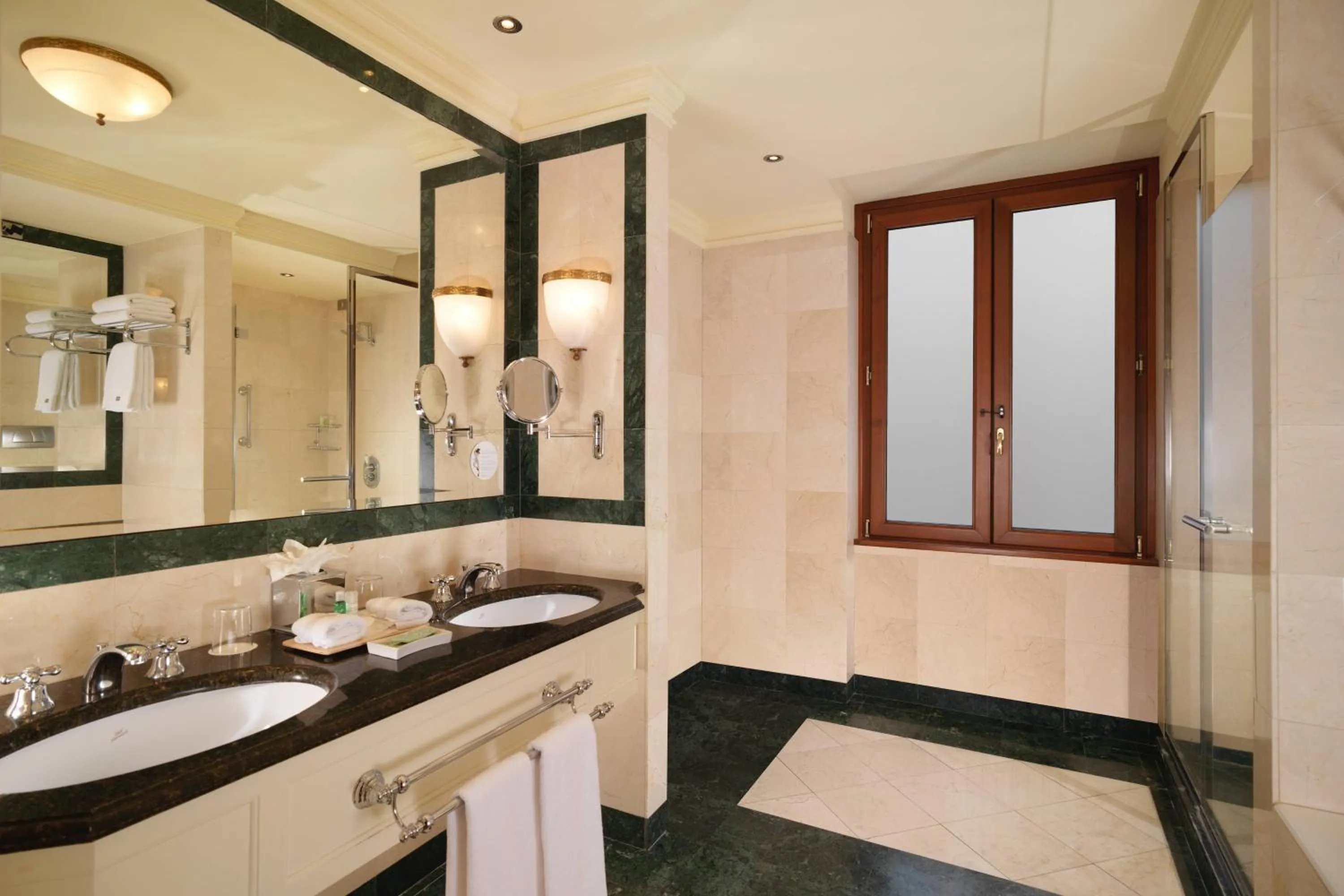 Bathroom in The Westin Palace, Milan