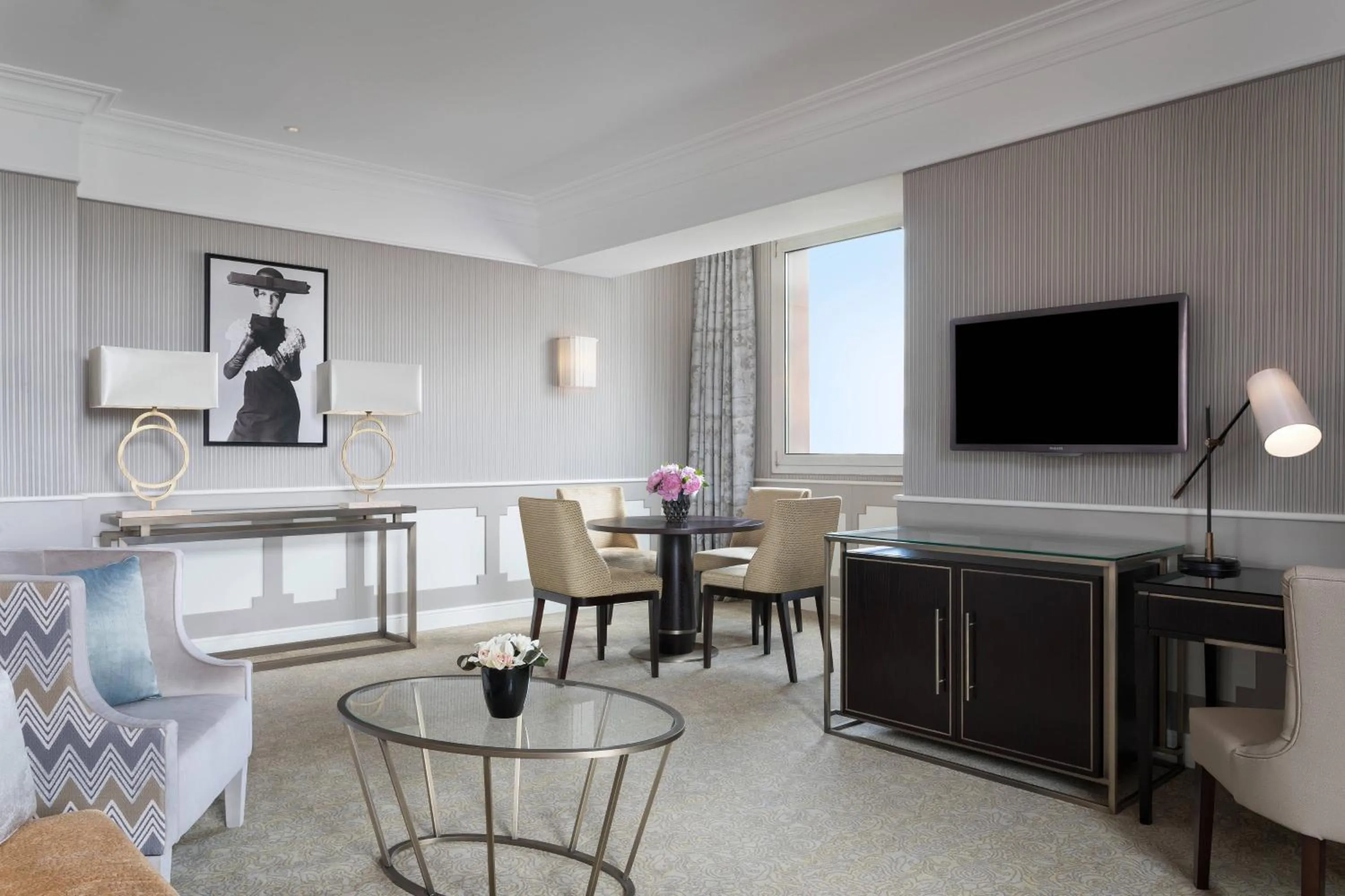 Living room in The Westin Palace, Milan